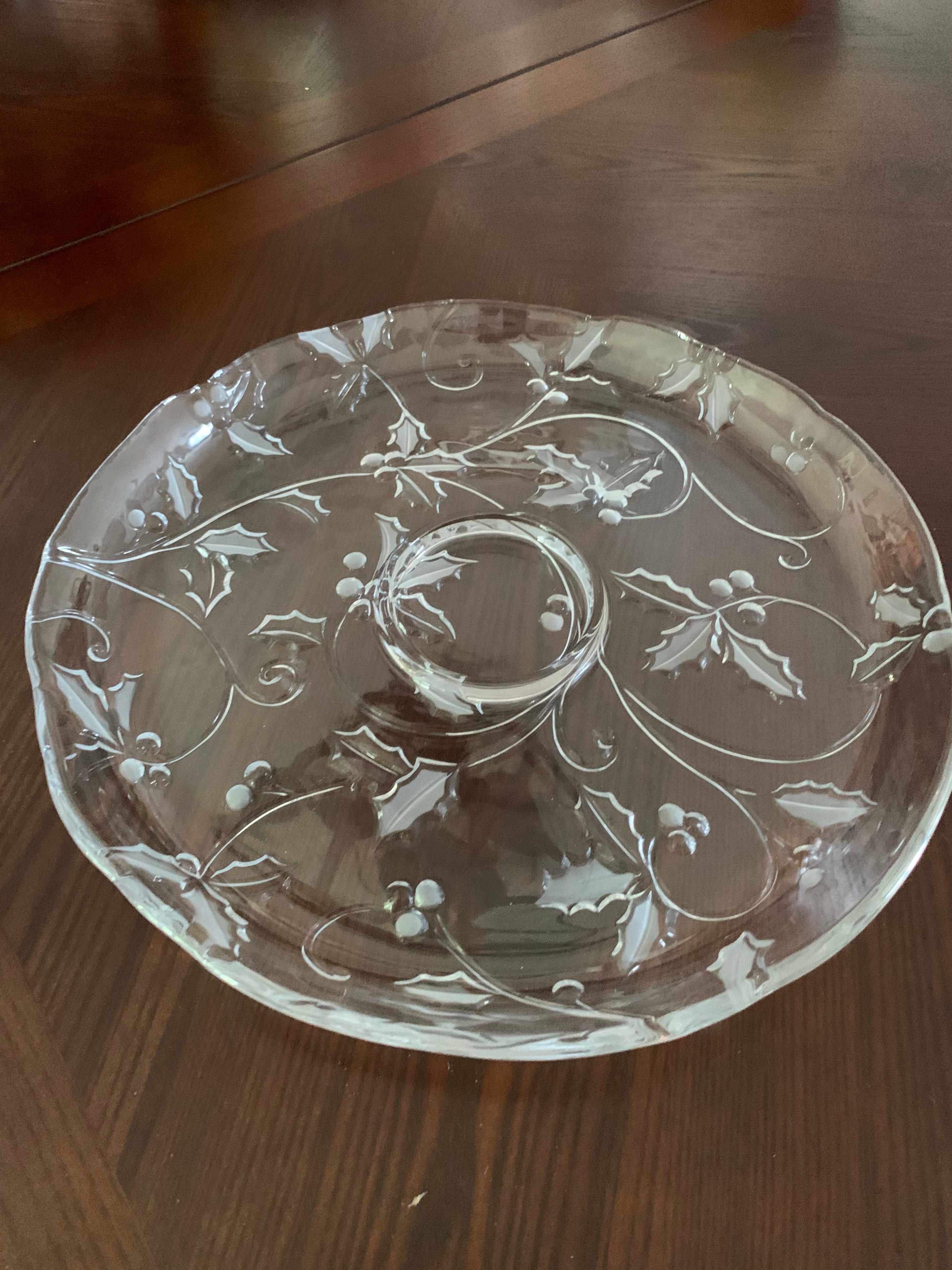 Mikasa Holly & Berry Chip and Dip Platter - photo 2