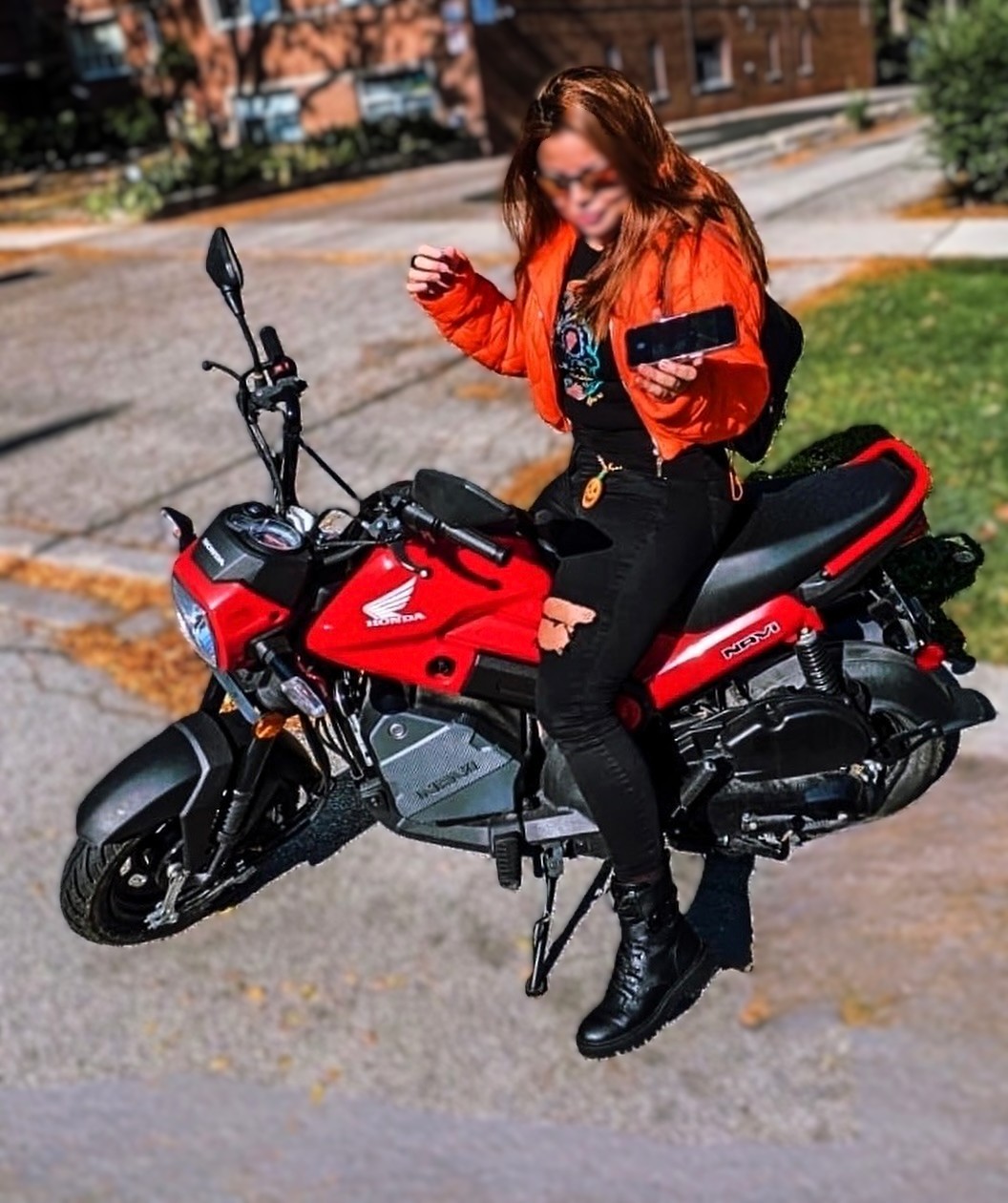 🏍️ 2022 Red Honda Navi – Low KM, Easy City Bike - photo 5