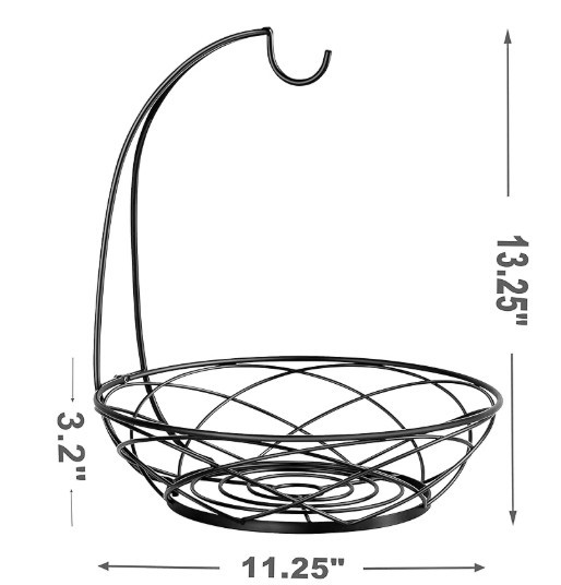 Fruit Bowl with Banana Hanger - photo 2