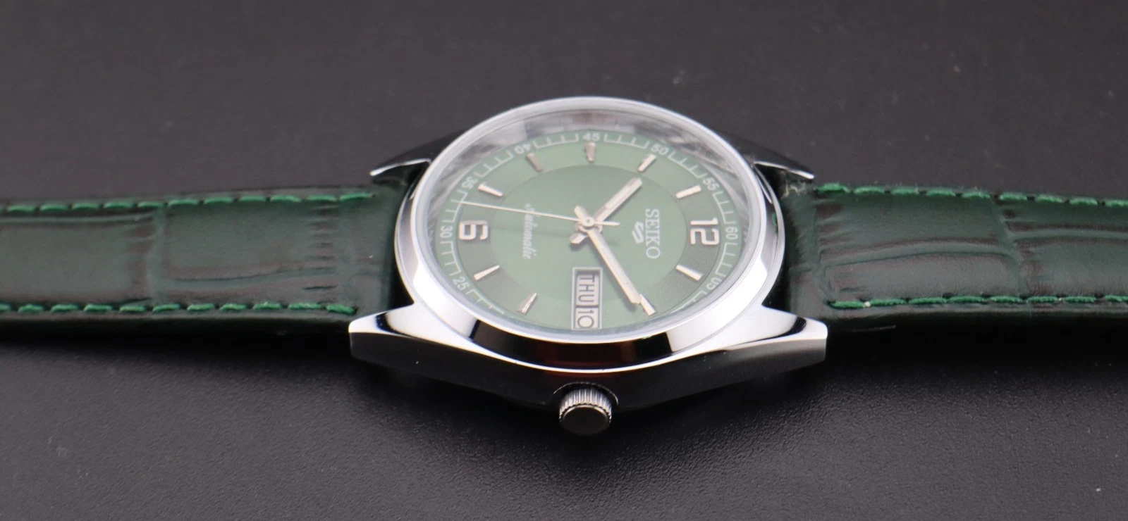 Vintage Seiko 5 Automatic 6309A Men's  Watch D&D- Japan Made - photo 4