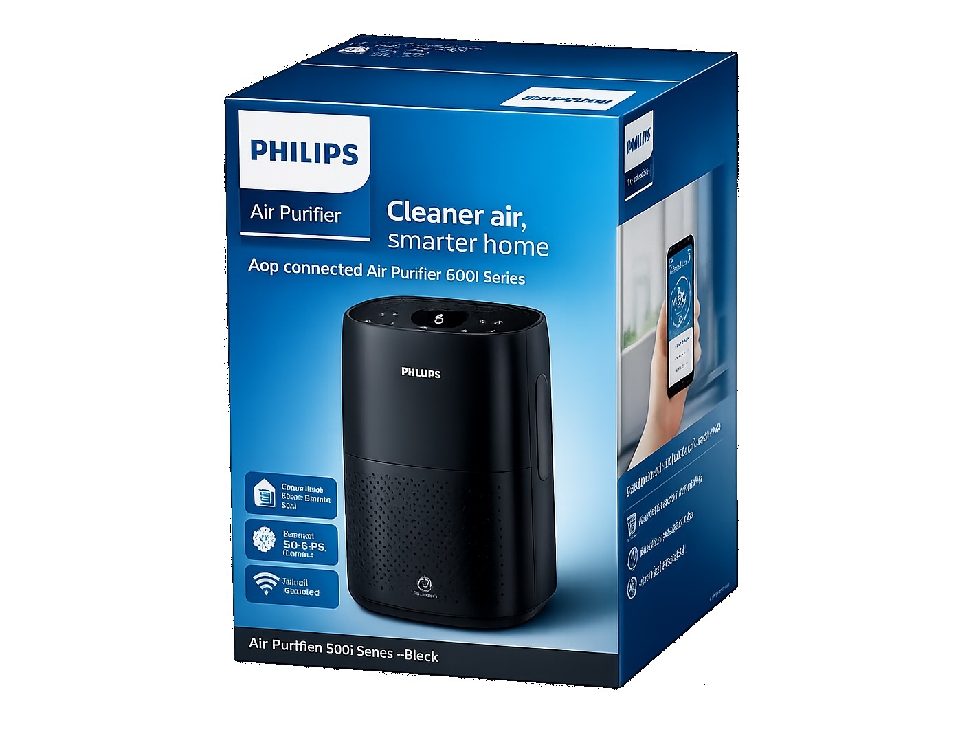 New Philips Air Purifier 800i Series | Purifies Room up to 65m²