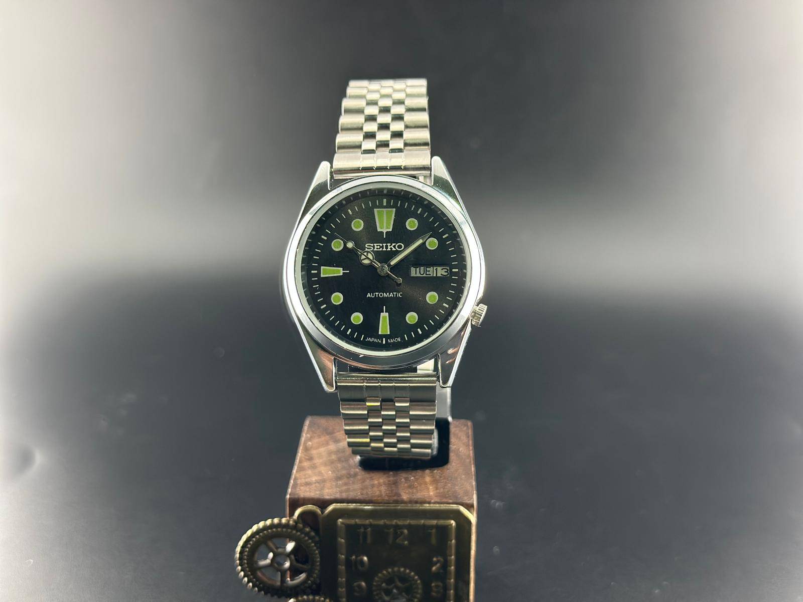 Vintage Seiko 5 Automatic 6309A Men's  Watch D&D- Japan Made - photo 2