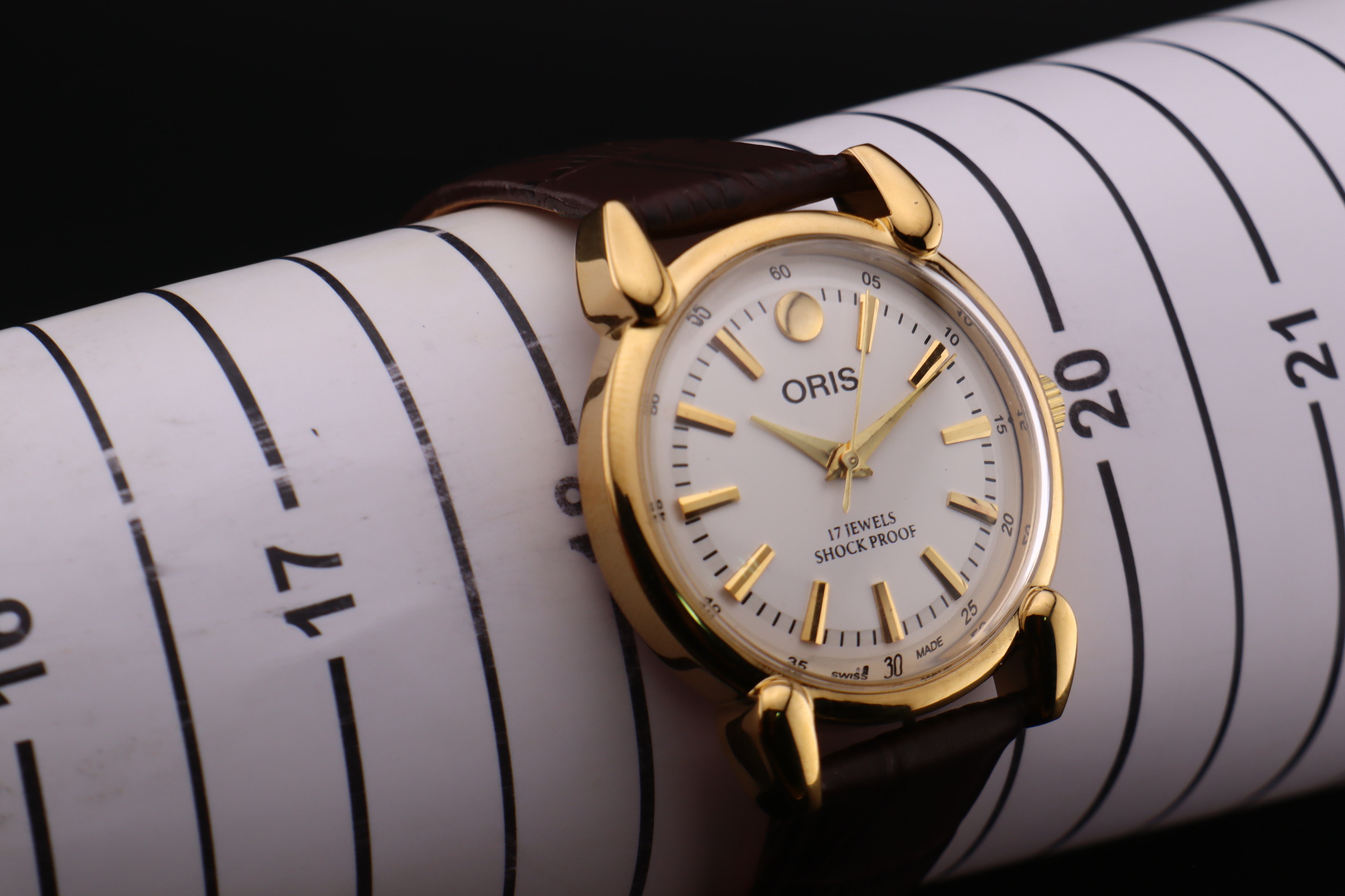 Vintage Oris Swiss ST-96 Hand Wind Mechanical Men's Watch - photo 4