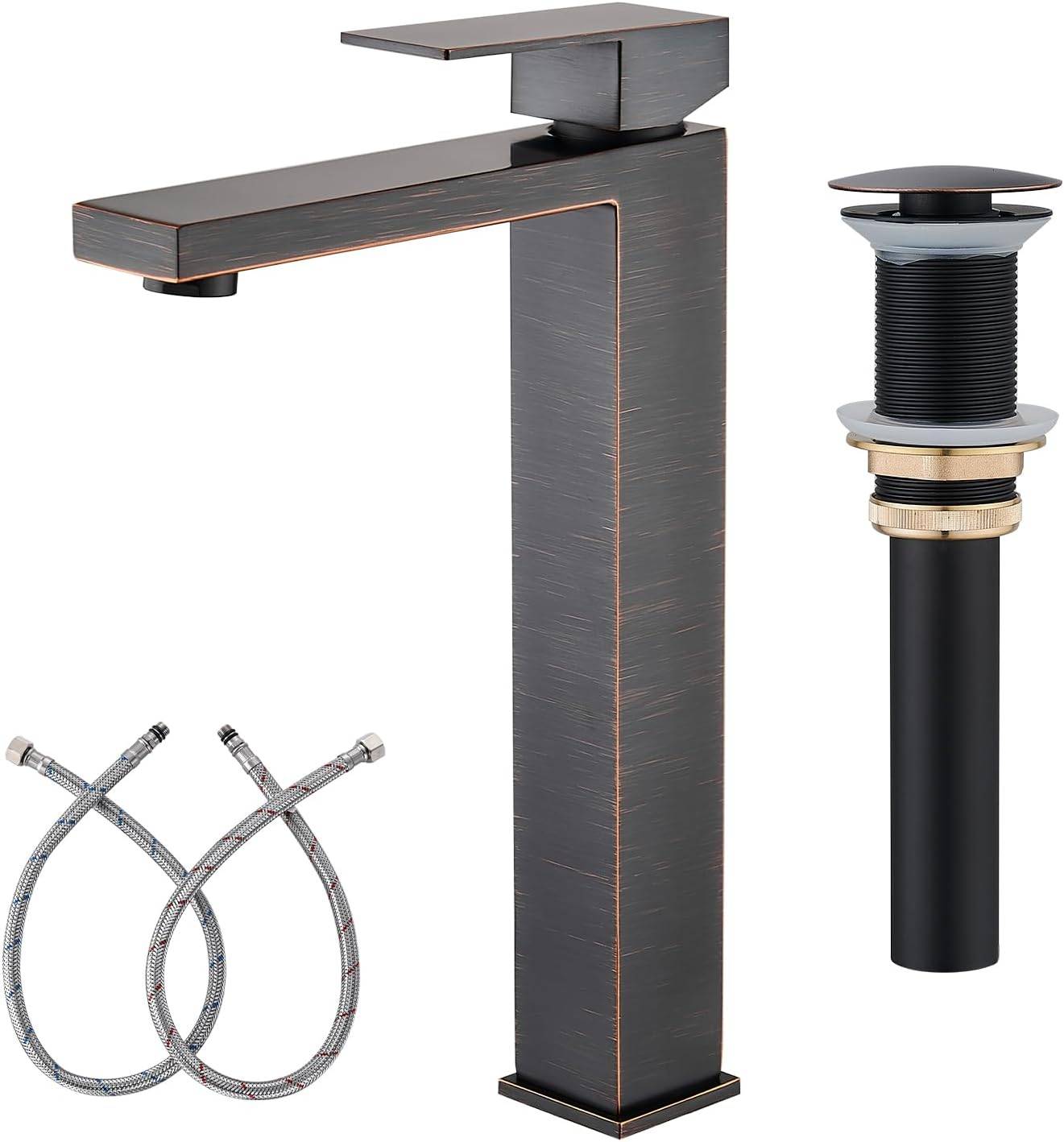 AVSIILE Vessel Sink Faucet, Oil Rubbed Bronze 1 Hole