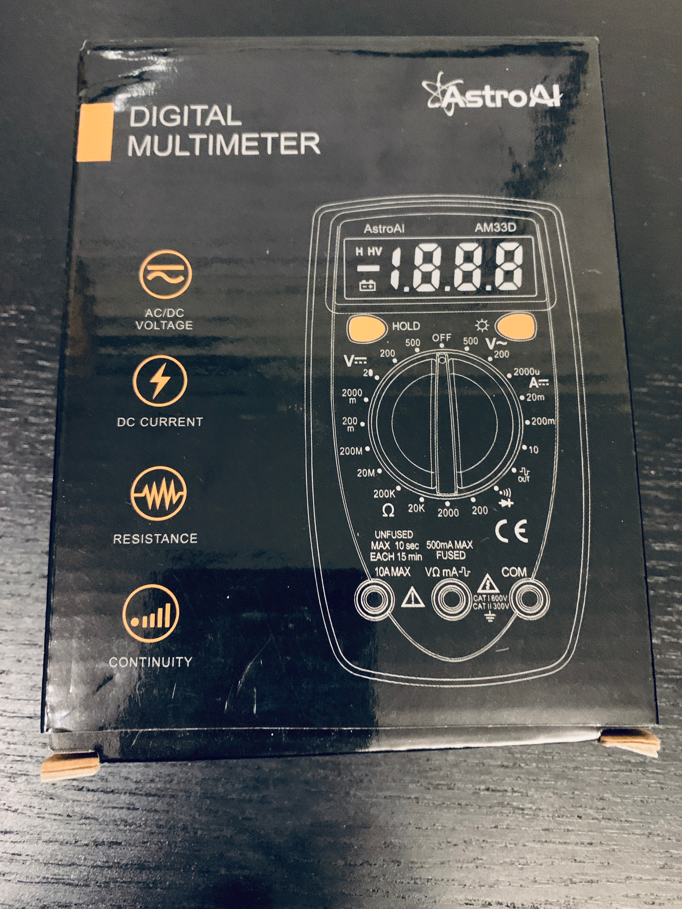 AstroAl Digital Multimeter 2000 - Blue