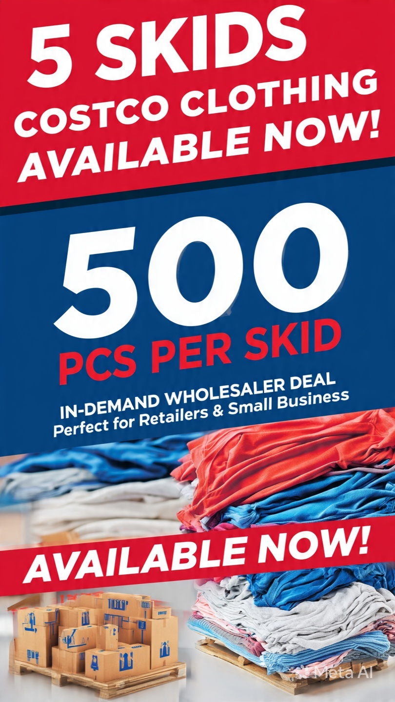 COSTCO BRAND‑NAME CLOTHING & APPAREL – WHOLESALE LOTS - photo 3