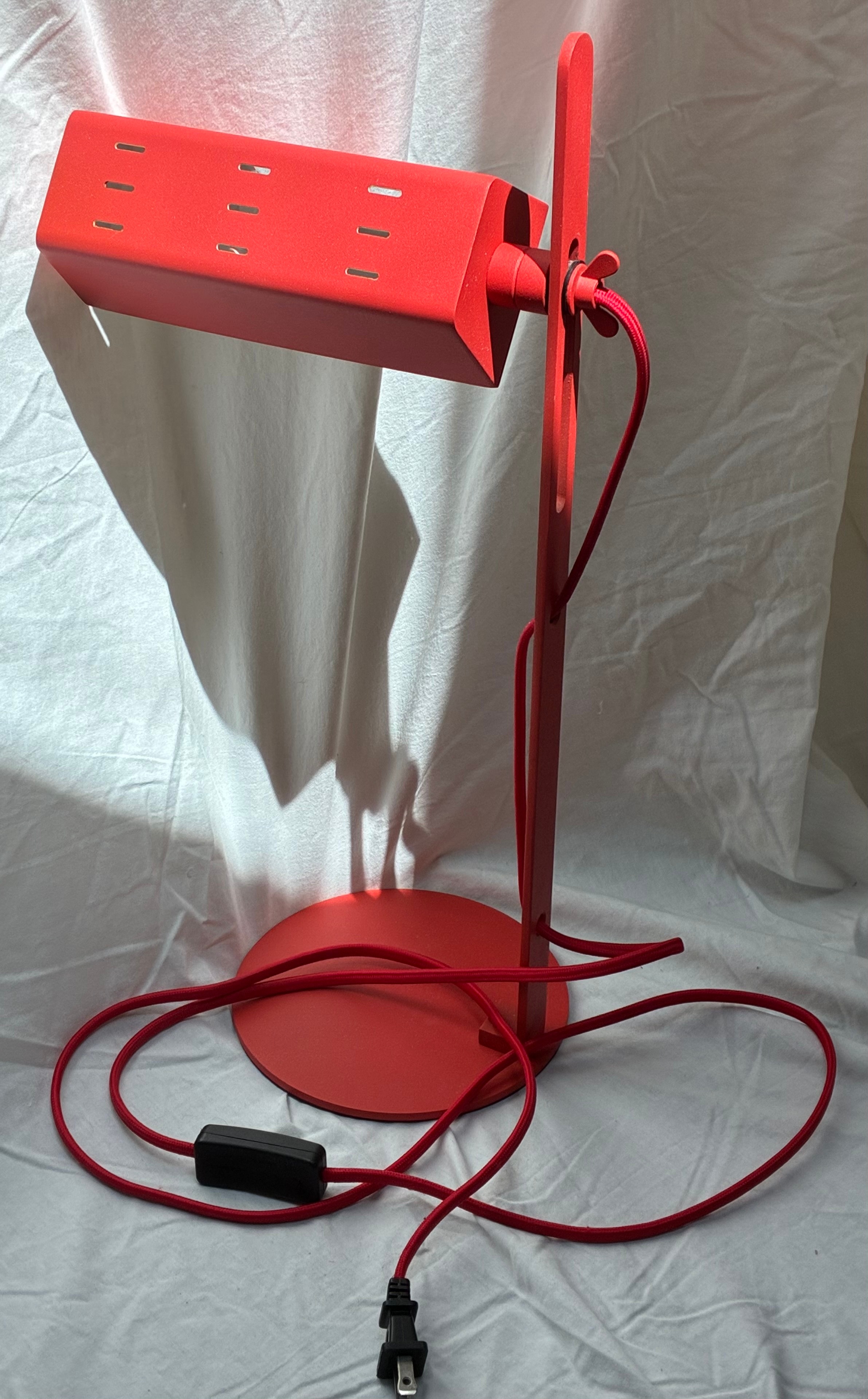 Red Desk Lamp - photo 2