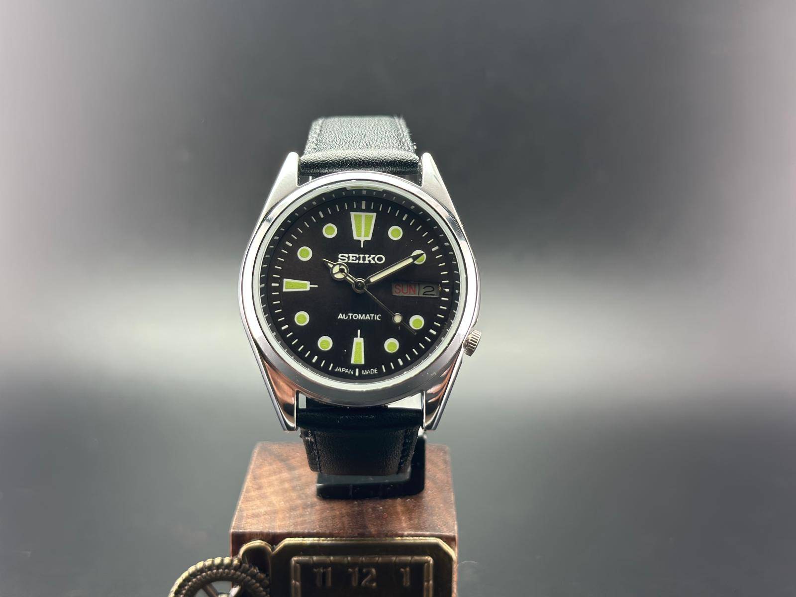 Vintage Seiko 5 Automatic 6309A Men's  Watch D&D- Japan Made - photo 2