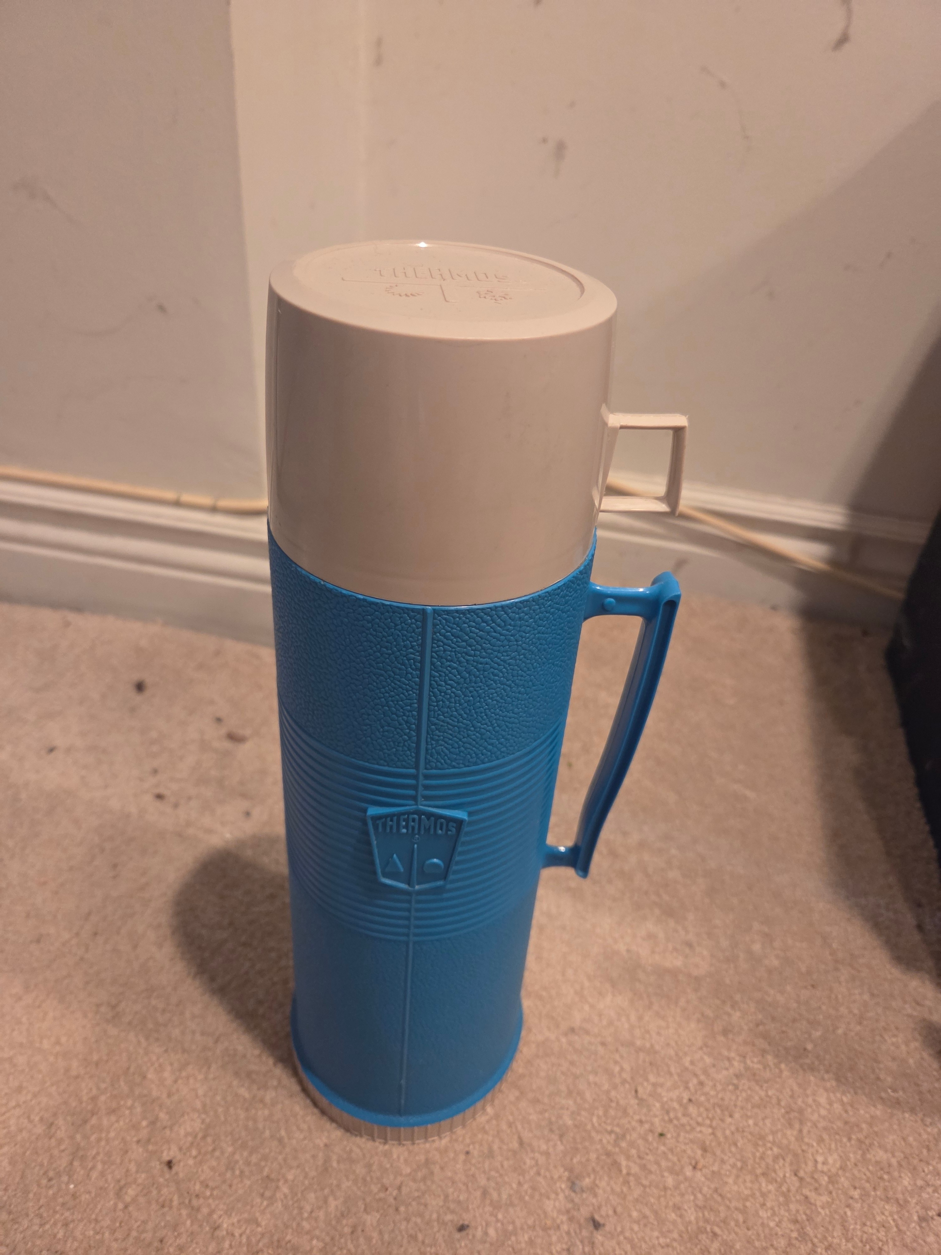 Large Thermos with Cup