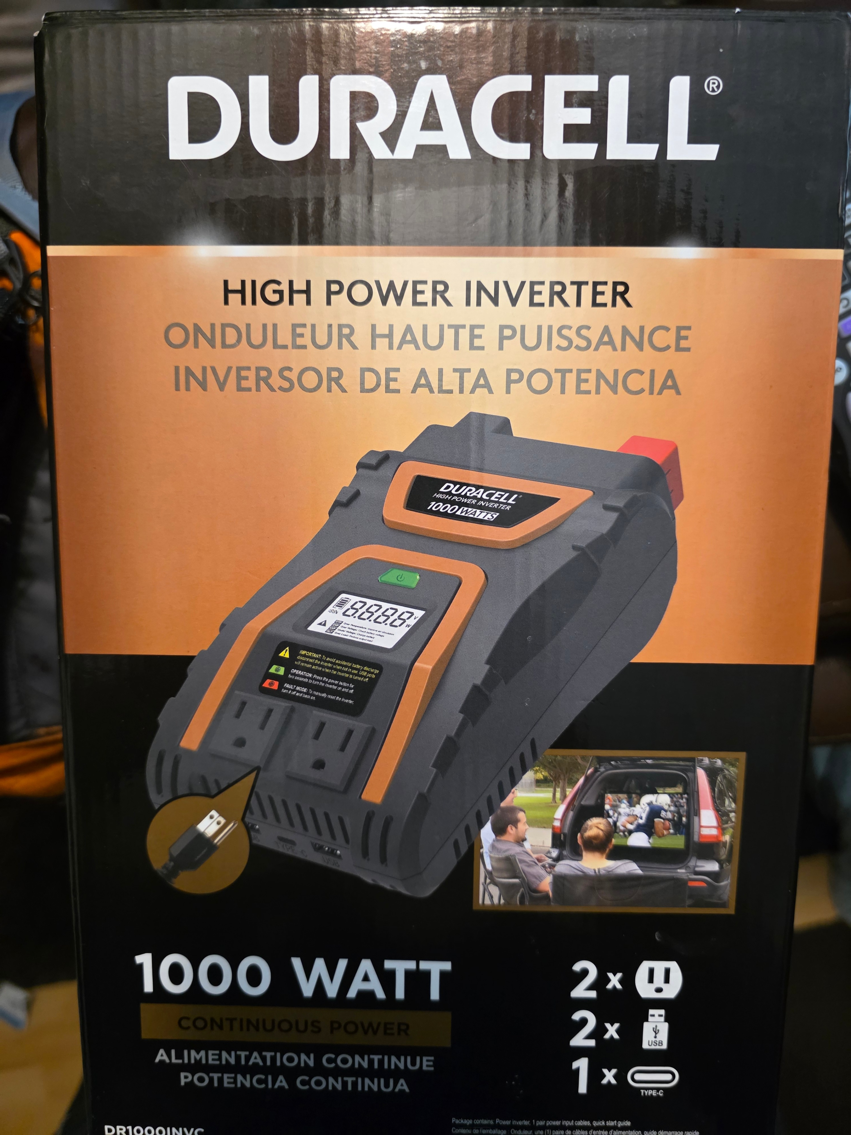 NEW Duracell 1000Watt inverter - photo 2