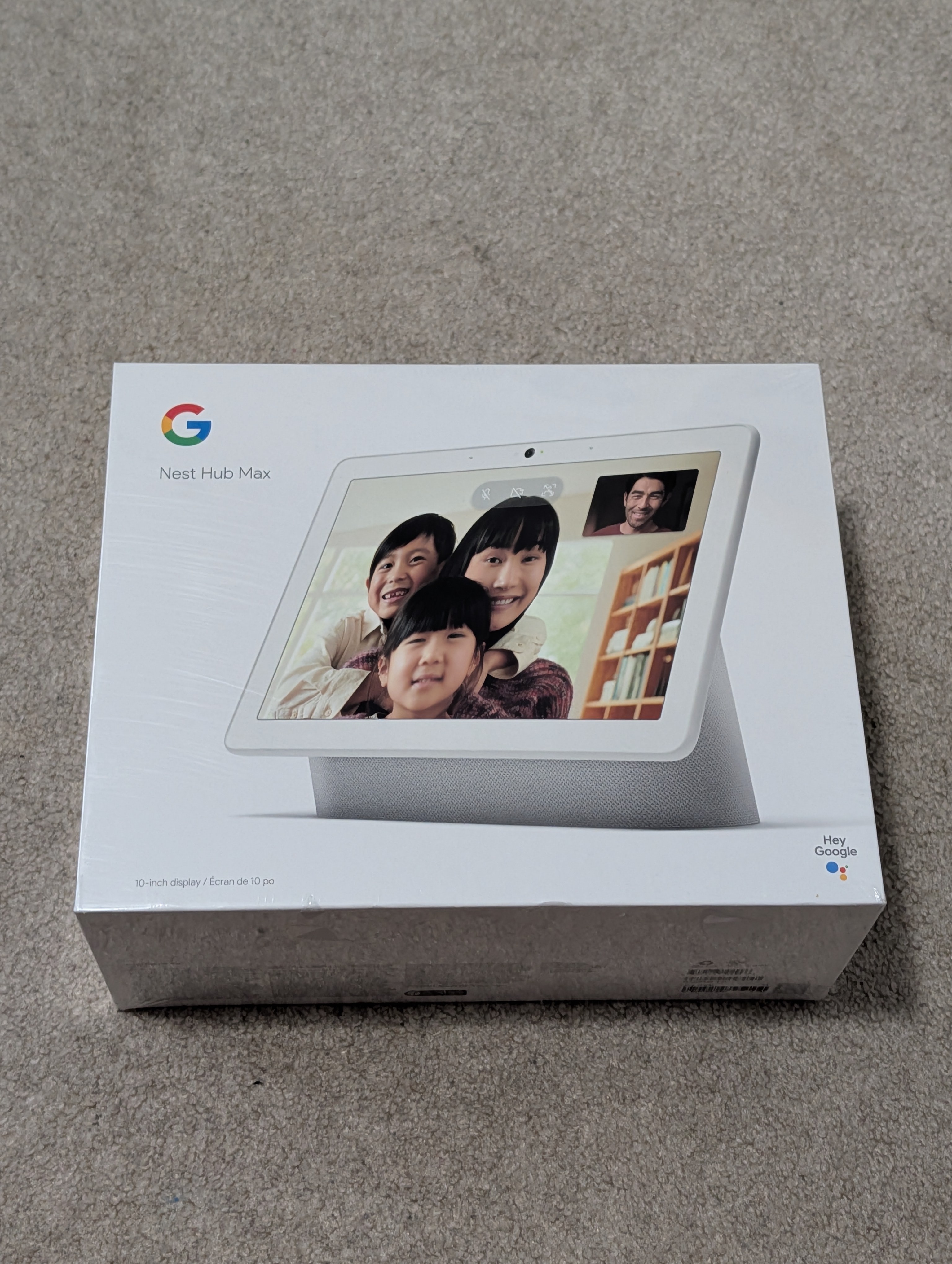 RARE SEALED Google Nest Hub Max 10" Smart Home Display Speaker - photo 3
