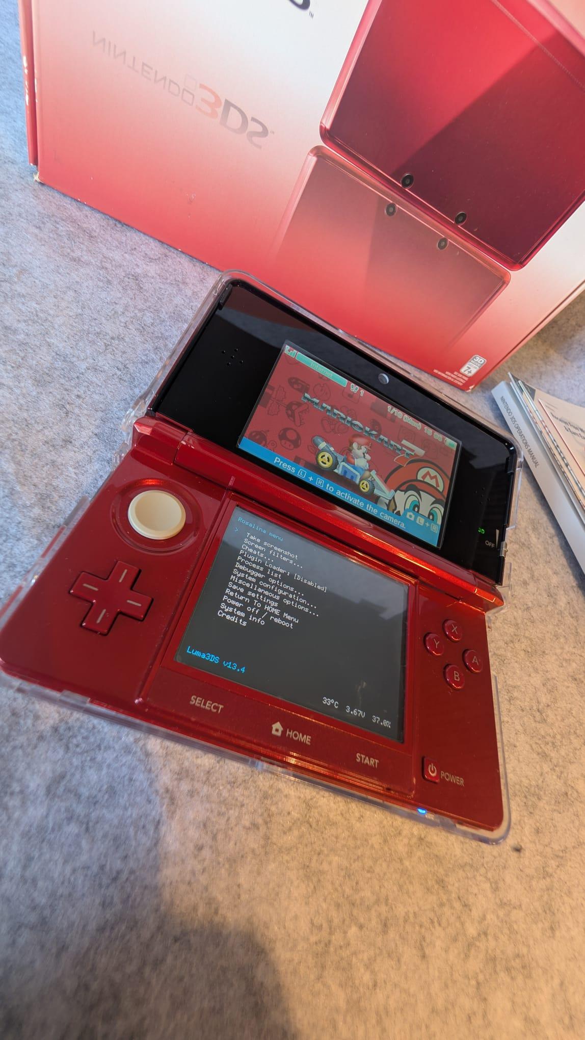 Nintendo 3DS Moded with box