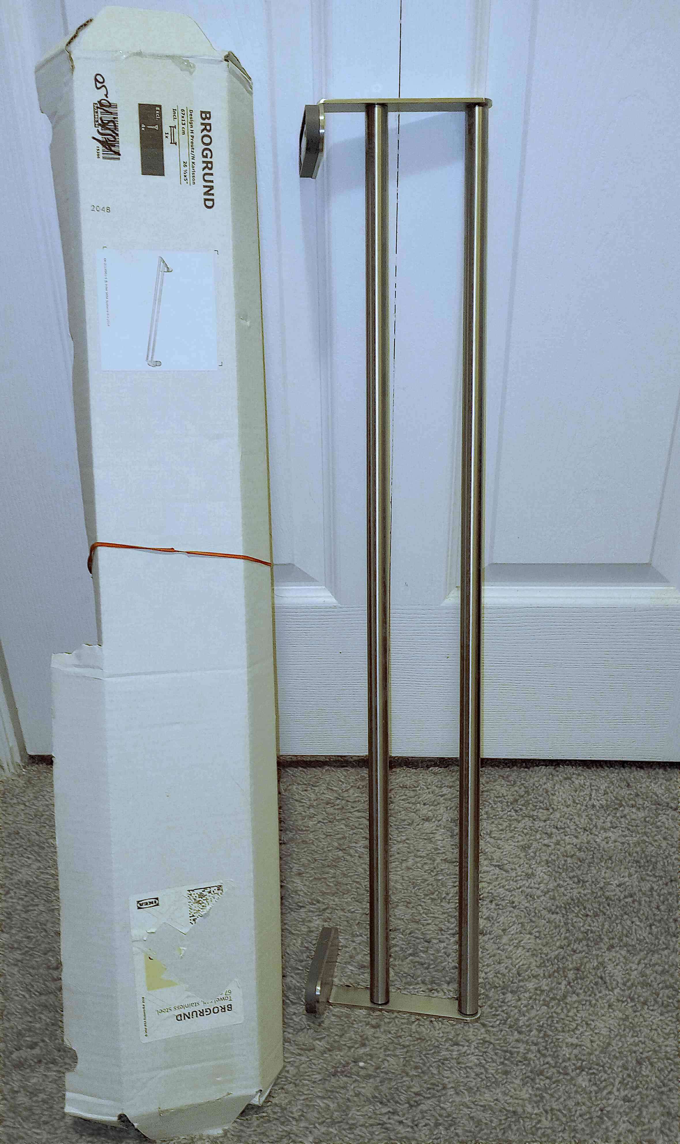 Ikea Towel Rail and Towel Hanger - photo 2