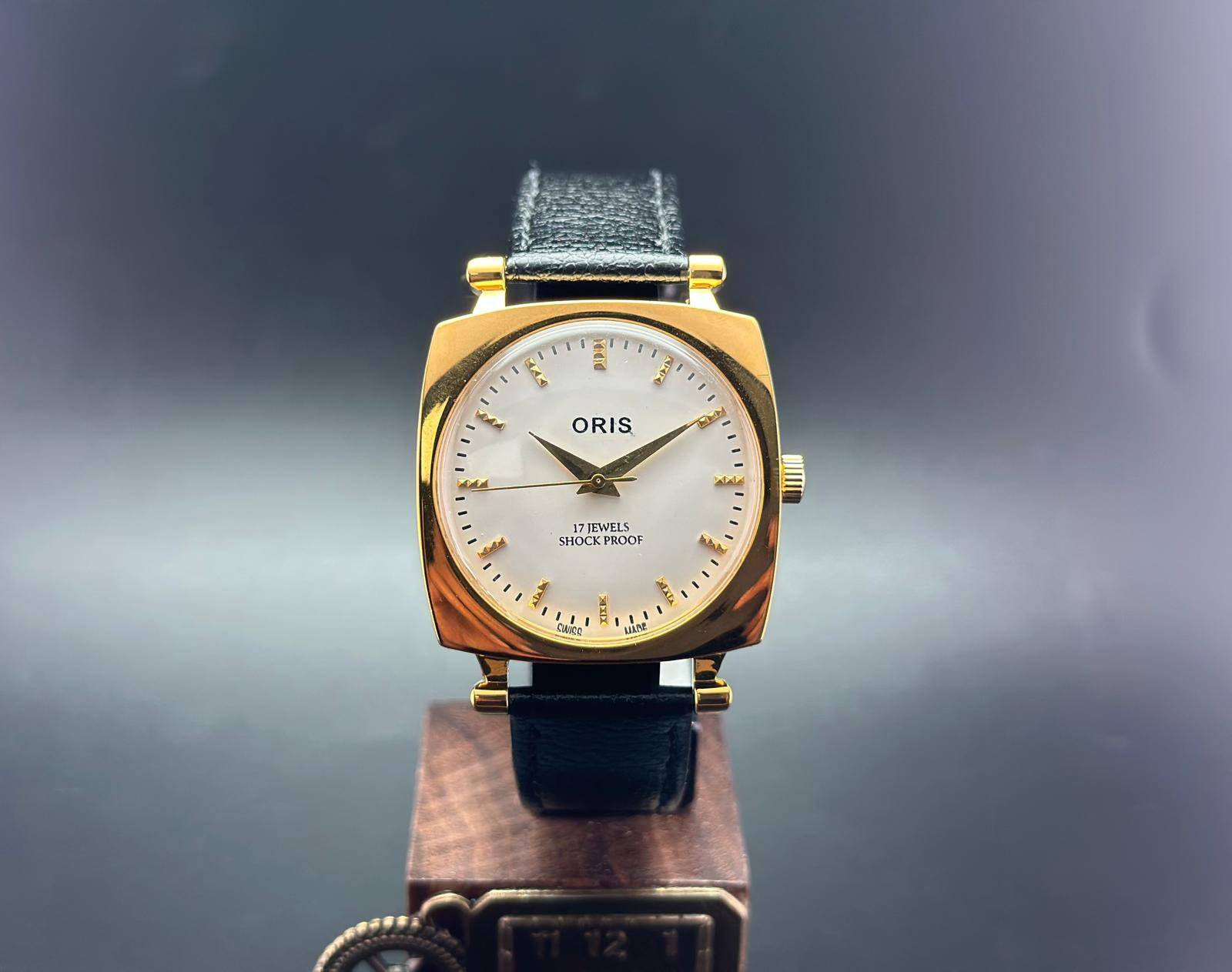 Vintage Oris Swiss ST-96 Hand Wind Mechanical Men's Watch - photo 2