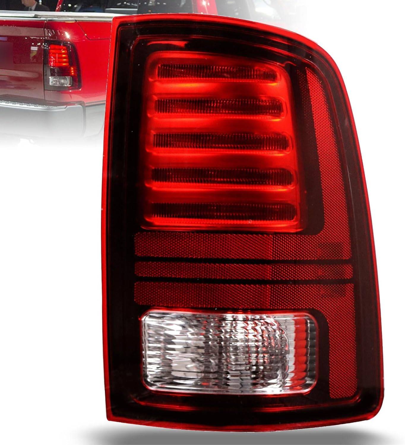 LED Tail Light for 13-18 Ram 1500 14-18 Ram 2500/3500 Taillight