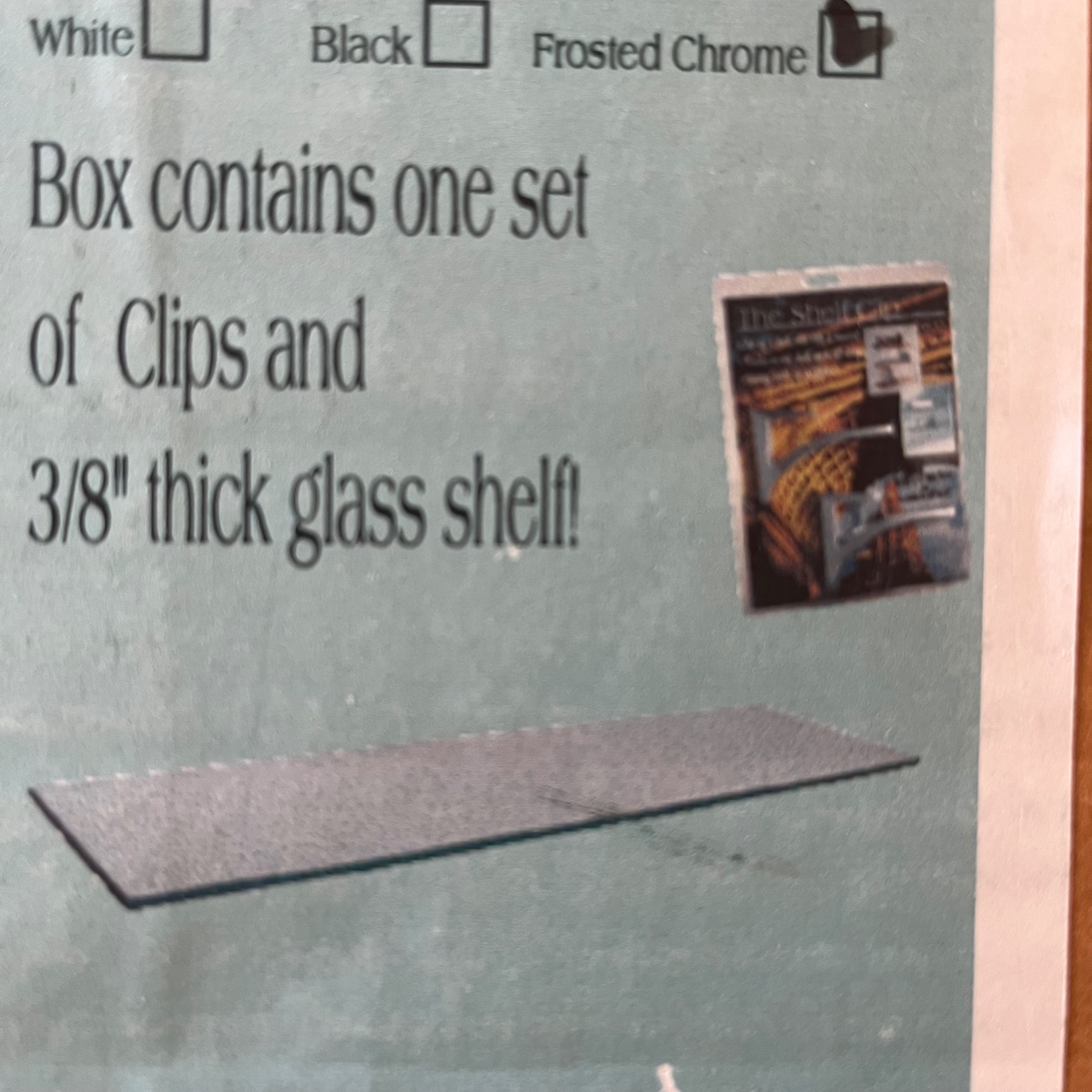 Modern Floating Glass Shelf Kit - photo 5