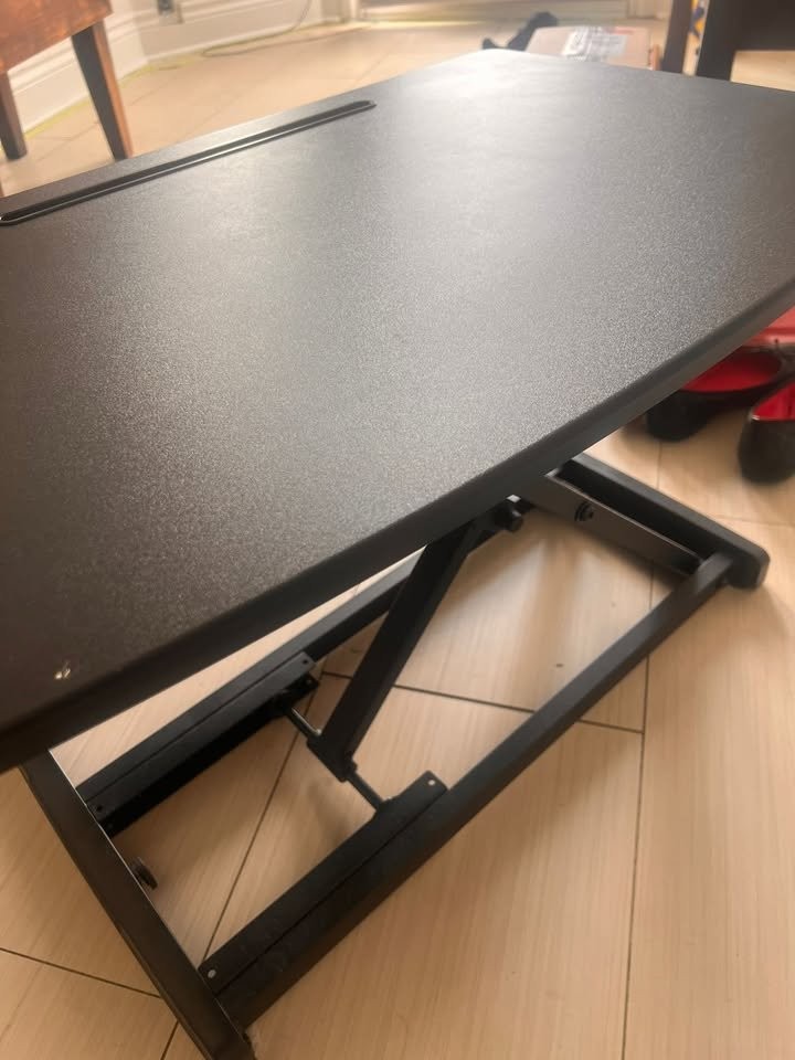 Seville Classics Airlift Height Adjustable Sit Desk - photo 5