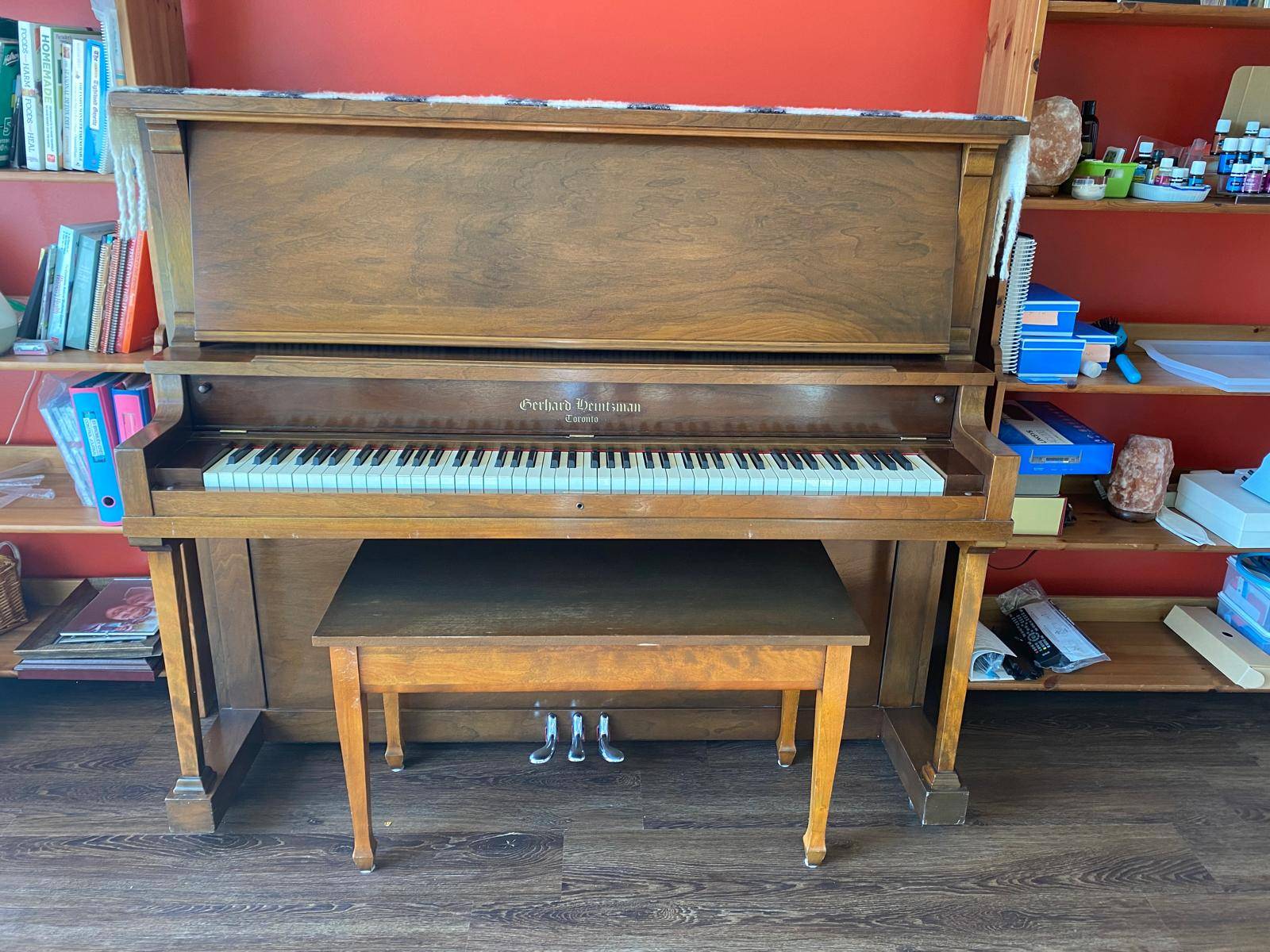 Gerhard Heintzman SN 36800 circa 1910-ish upright - photo 2