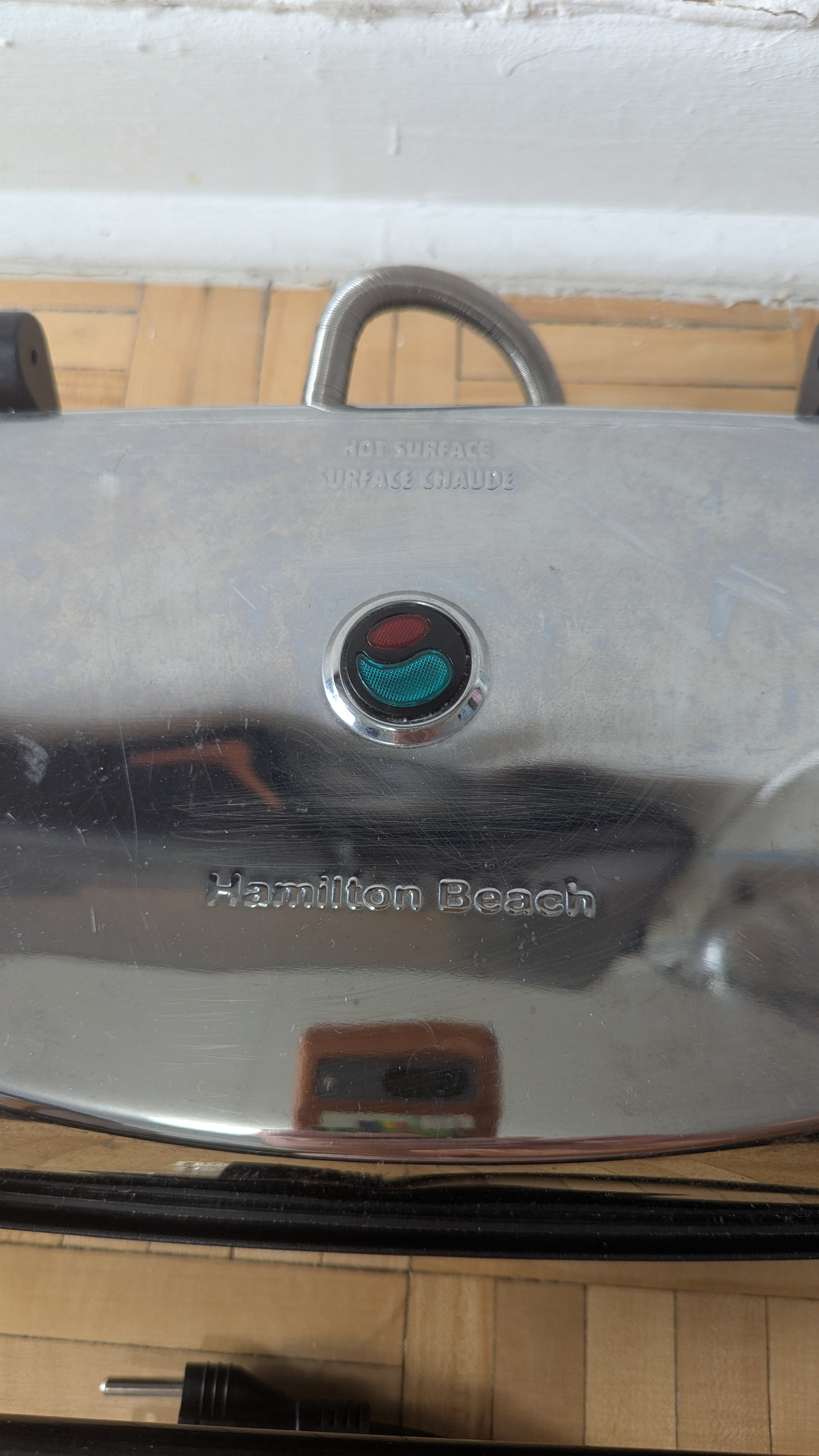 Hamilton Beach Panini Press Gourmet Sandwich Press Maker Grill - photo 2