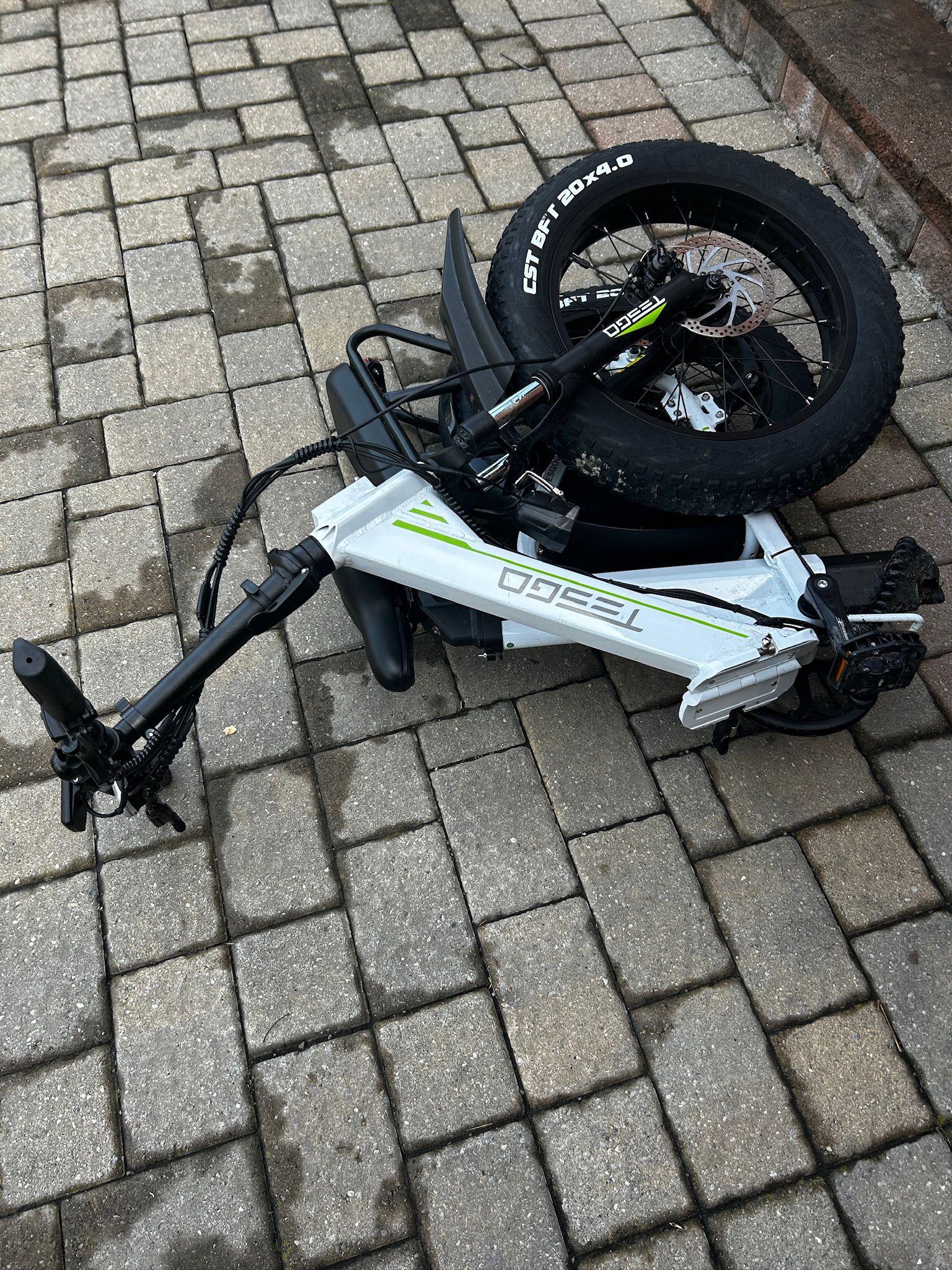 TESGO Folding E-Bike (Moped) - photo 3
