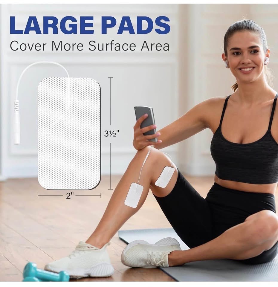 TENS Unit Electrode Pads - Self Adhesive 20x90mm - photo 2