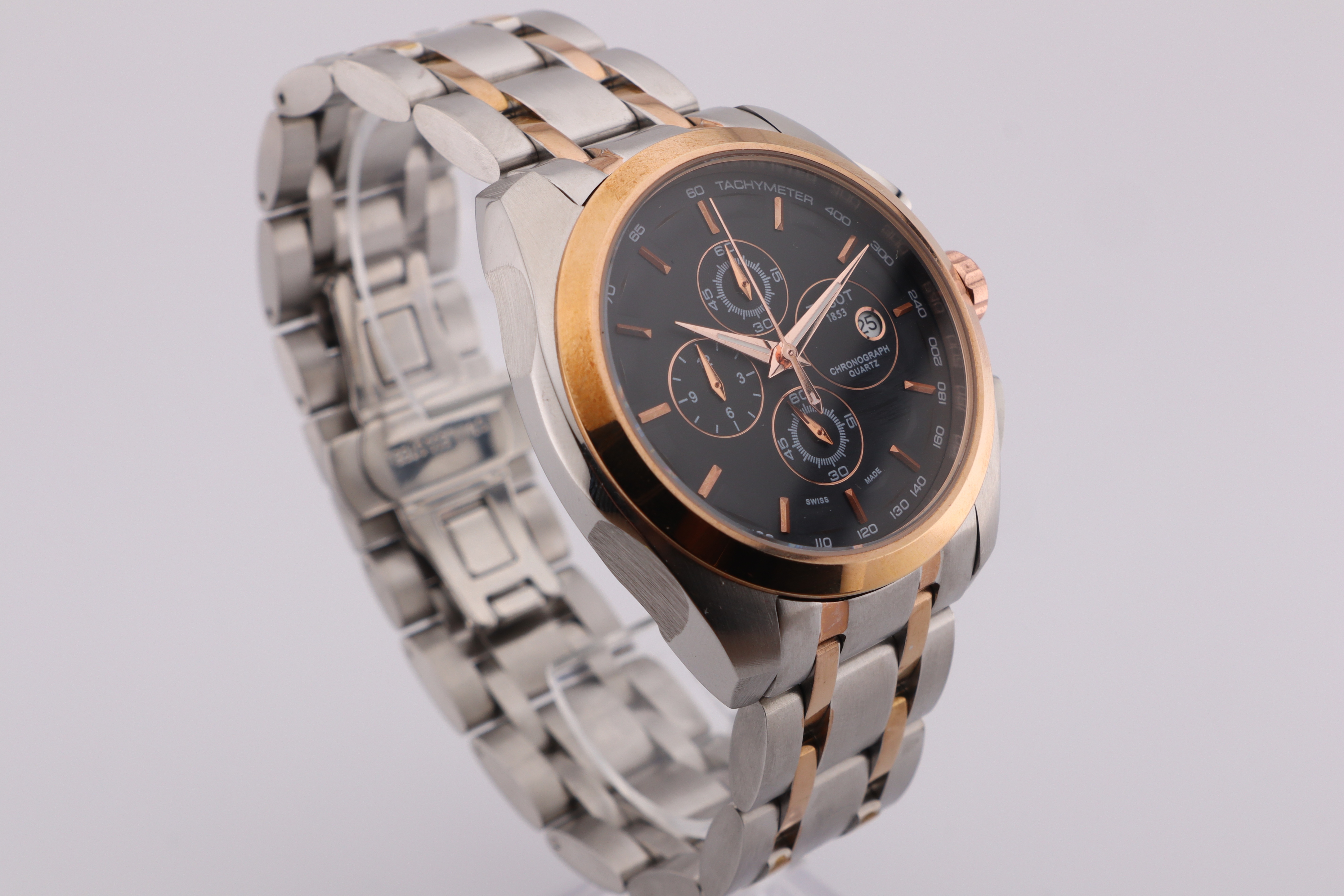 Tissot 1853 Couturier Tachymeter Chronograph Quartz Wrist Watch