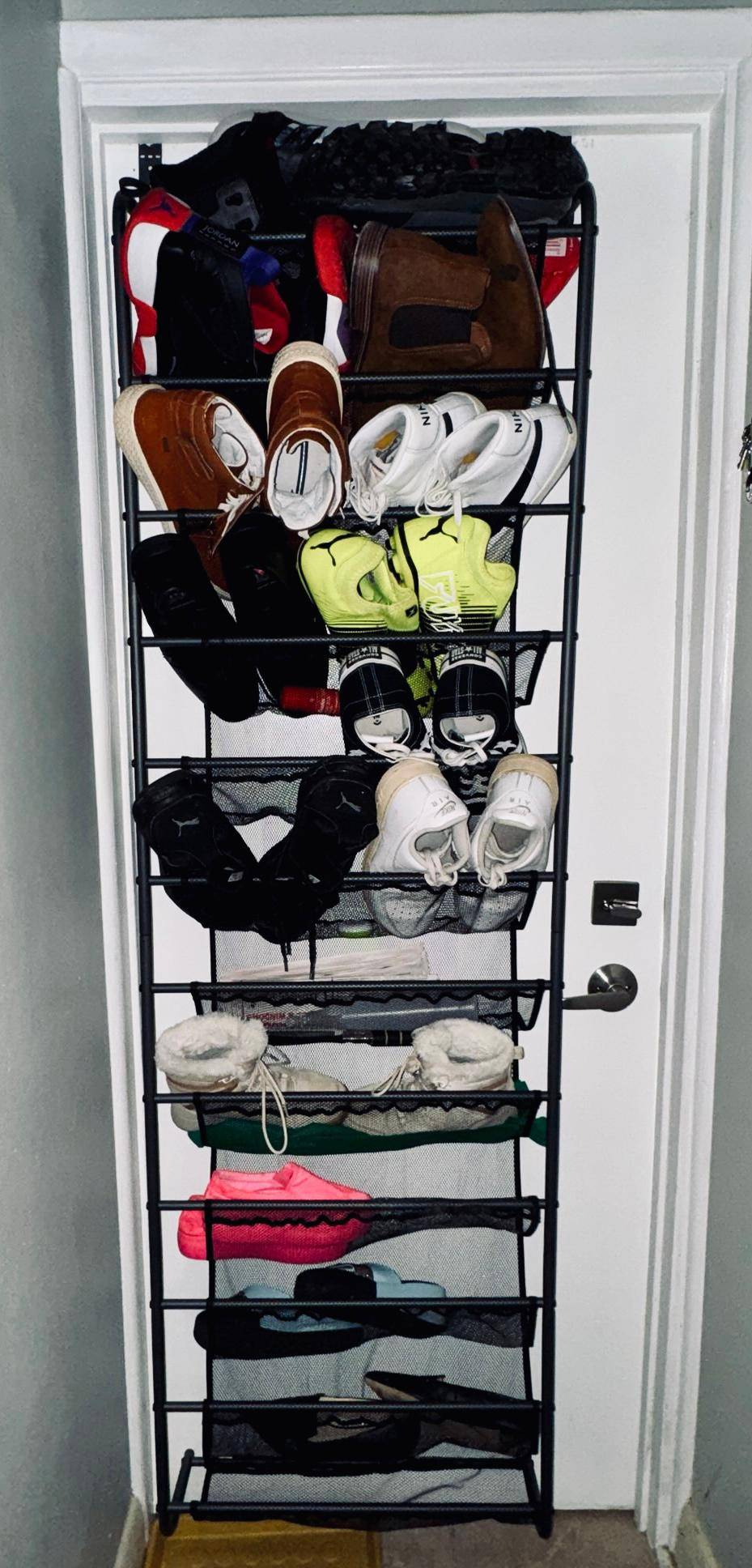 Over-the-door Shoe Organizer Rack