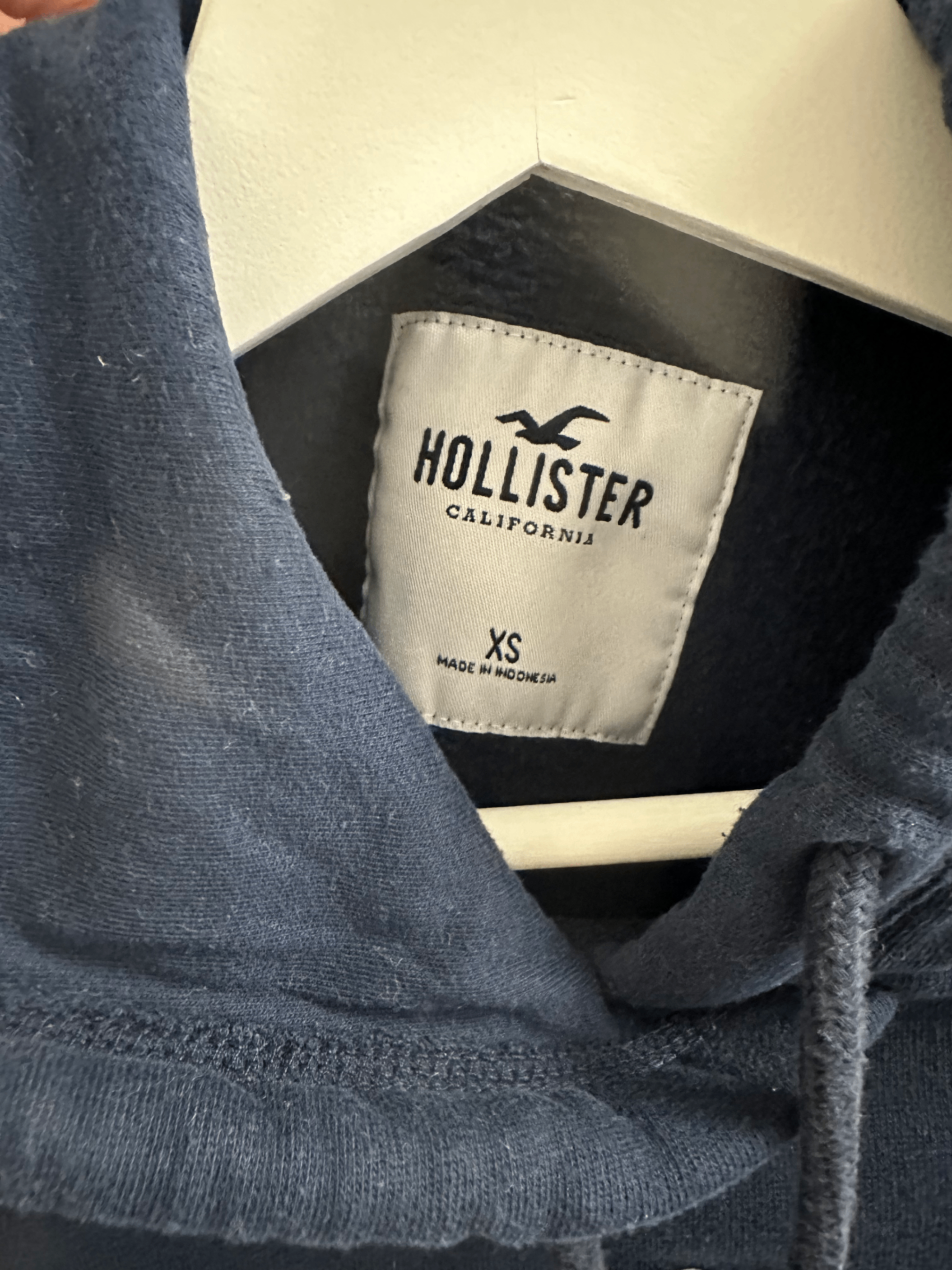 Holister navy logo hoodie - photo 3