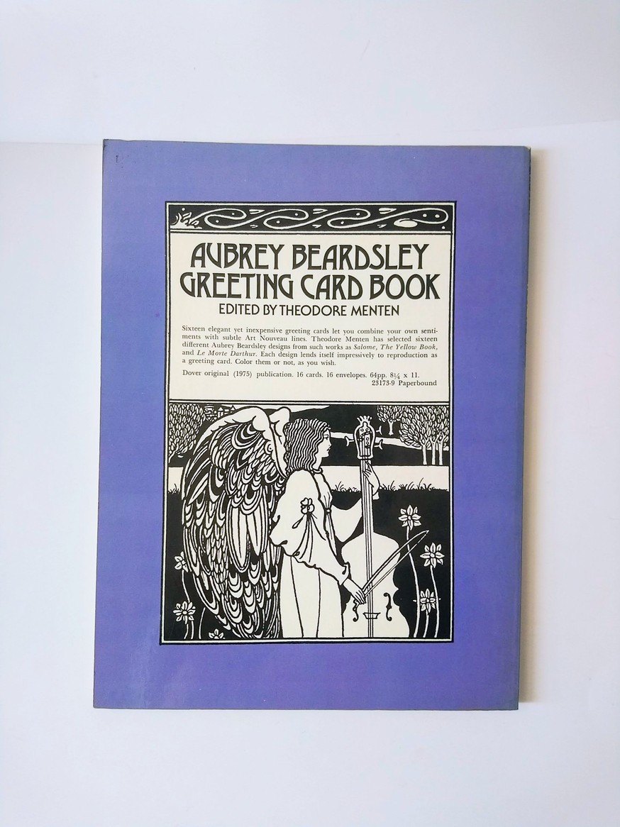 Aubrey Beardsley Greeting Card Book! - photo 2