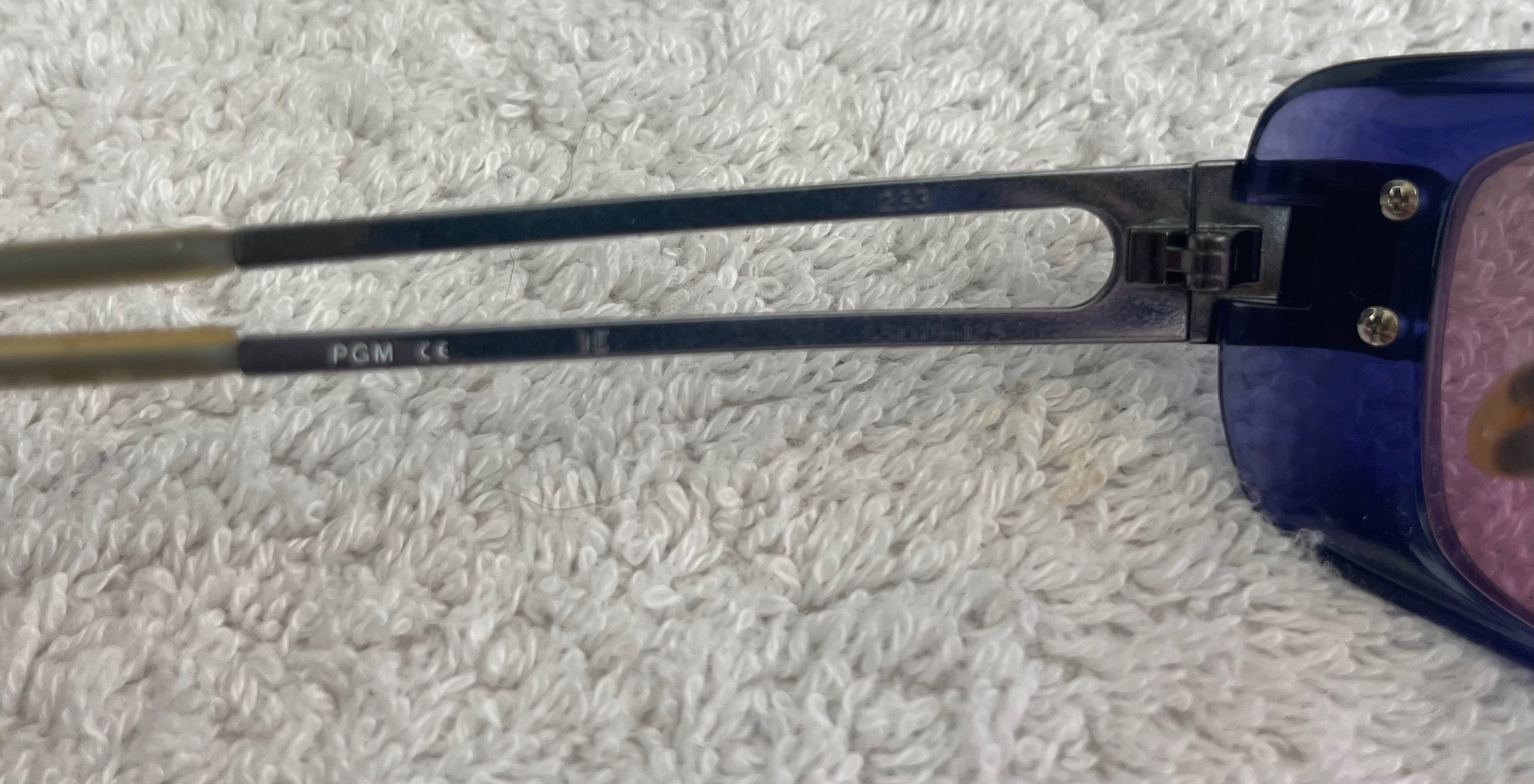 Vintage HIERO Japan Titanium Blue Frames (Mod 233) - photo 4