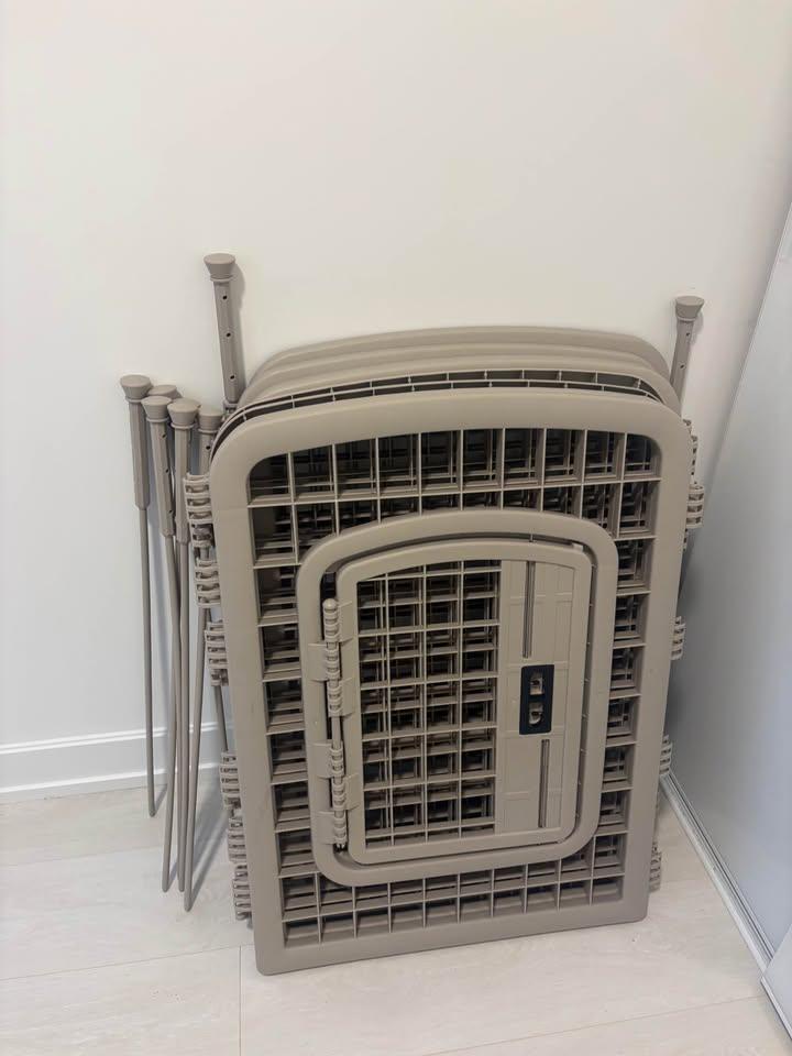 8 panel modular plastic play pen for puppy - photo 4
