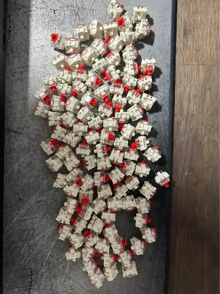 Gateron Jupiter Switch - Red Linear Keyboard Switches
