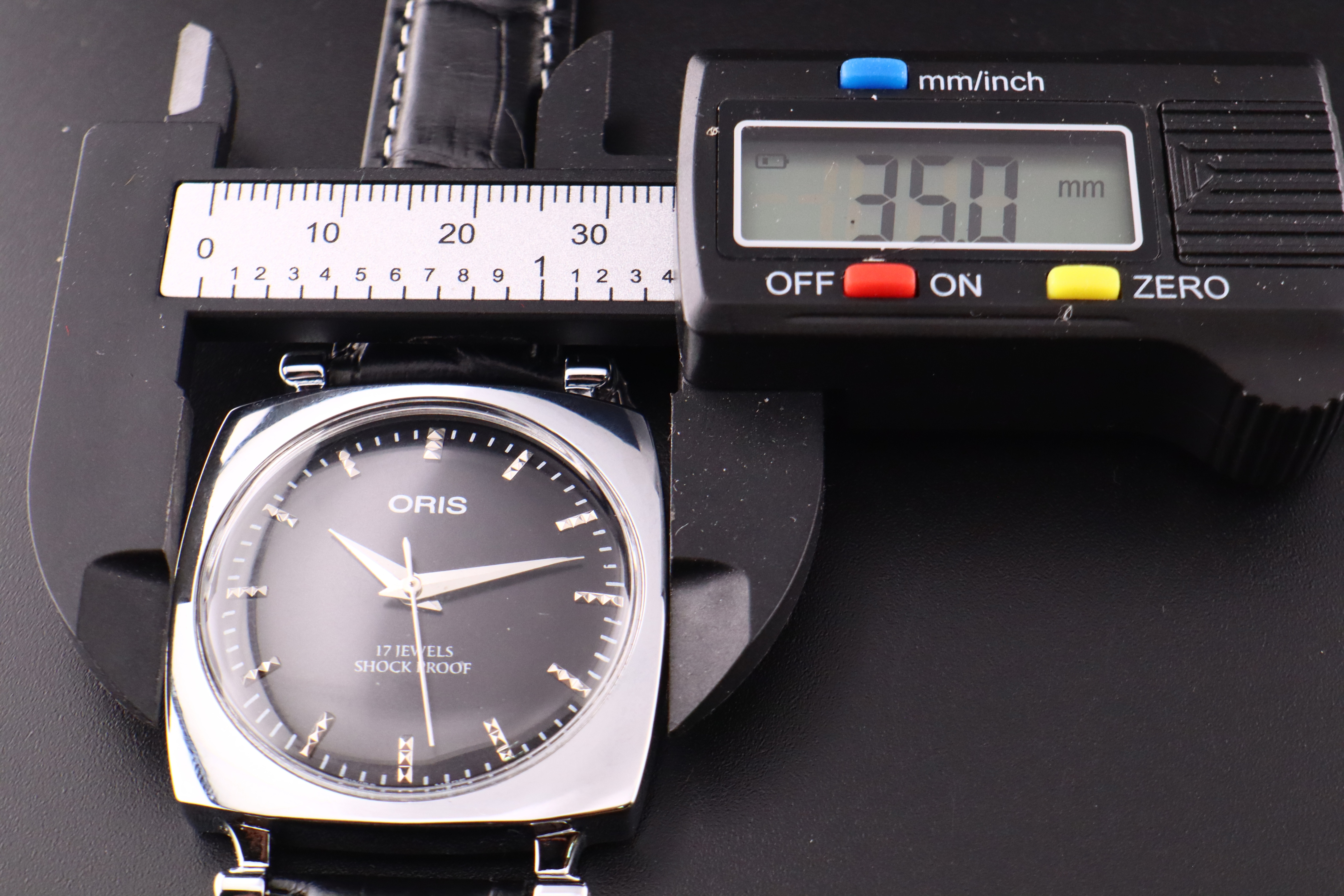 Vintage Oris Swiss ST-96 Hand Wind Mechanical Men's Watch - photo 4
