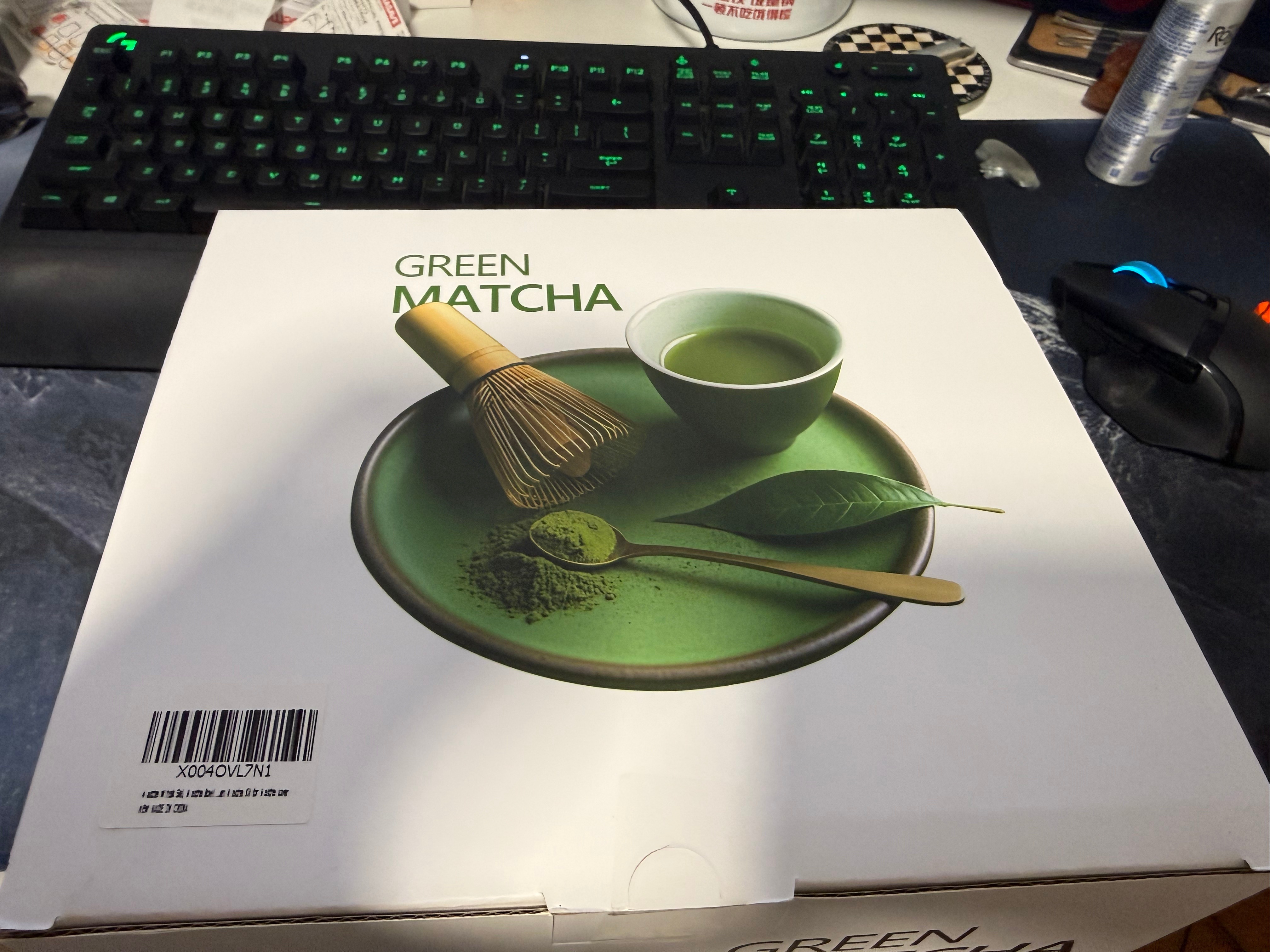 Japanese Matcha Tea Set with Whisk Chasen Bowl and Holder
