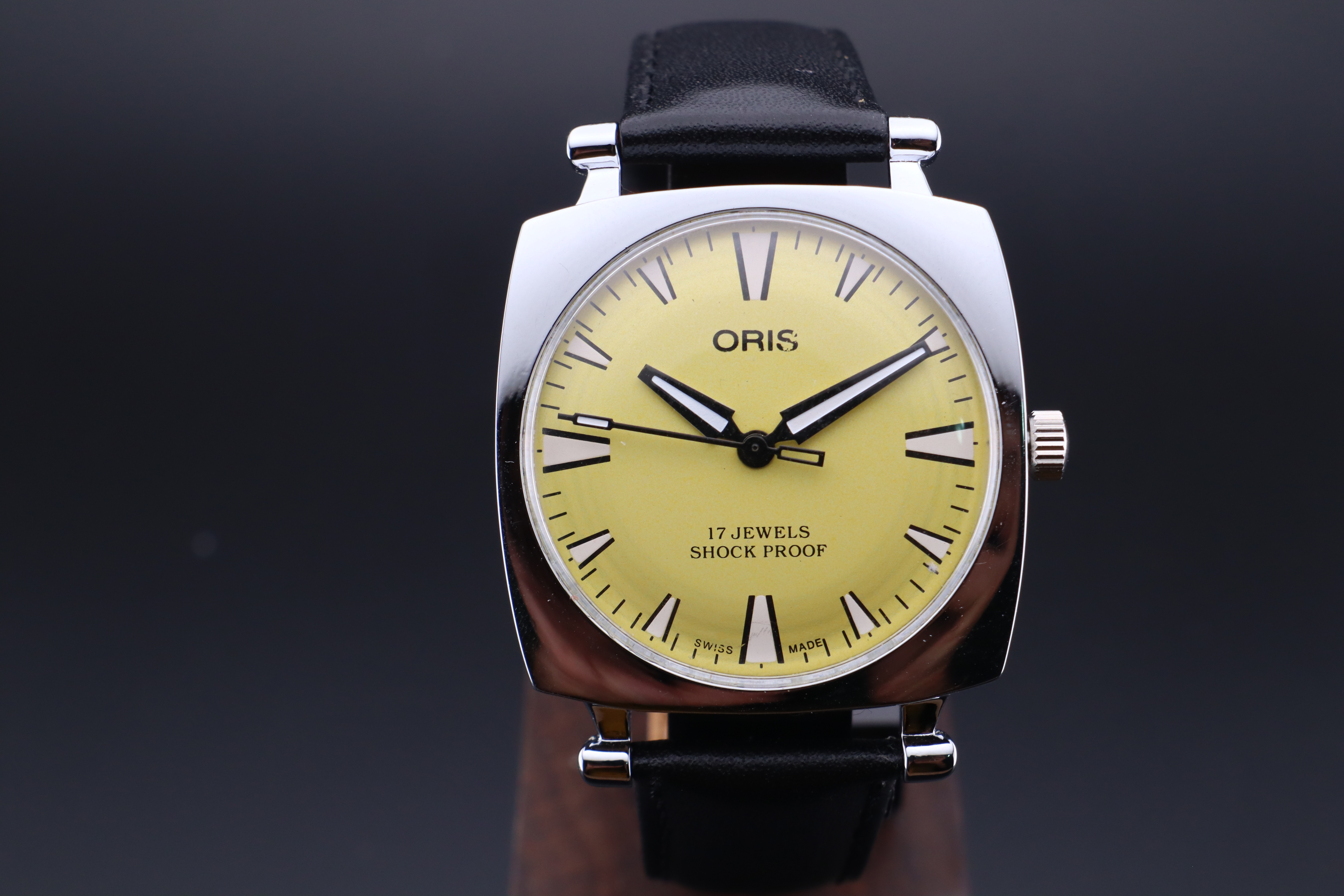 Vintage Oris Swiss ST-96 Hand Wind Mechanical Men's Watch - photo 2