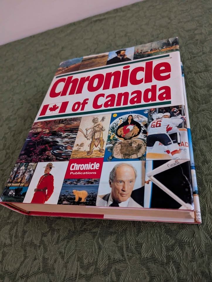 Chronicle of Canada book of the history of Canada published 1990