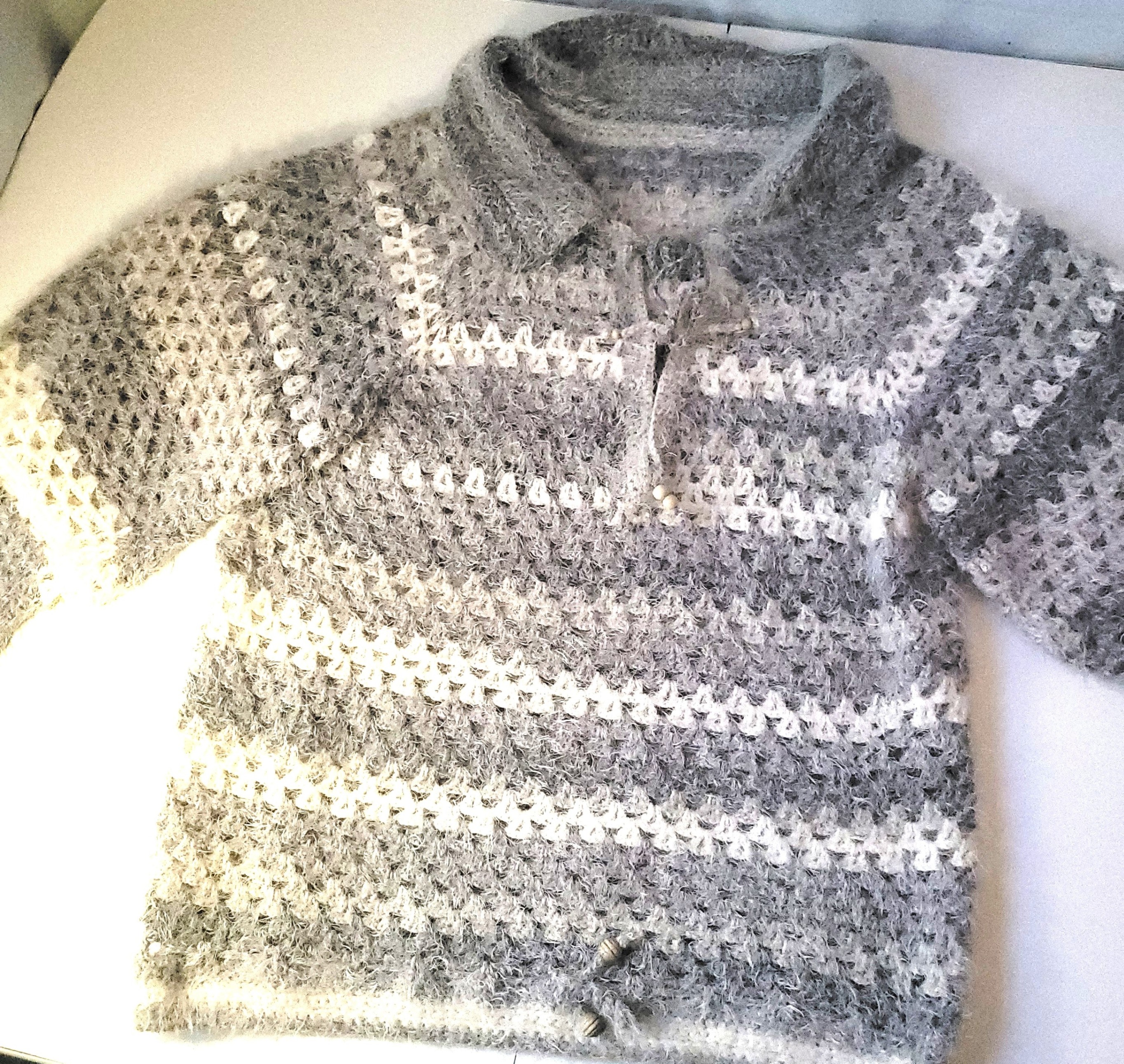 Handcrafted Canadian Heavy Wool Sweater XL Extra Large