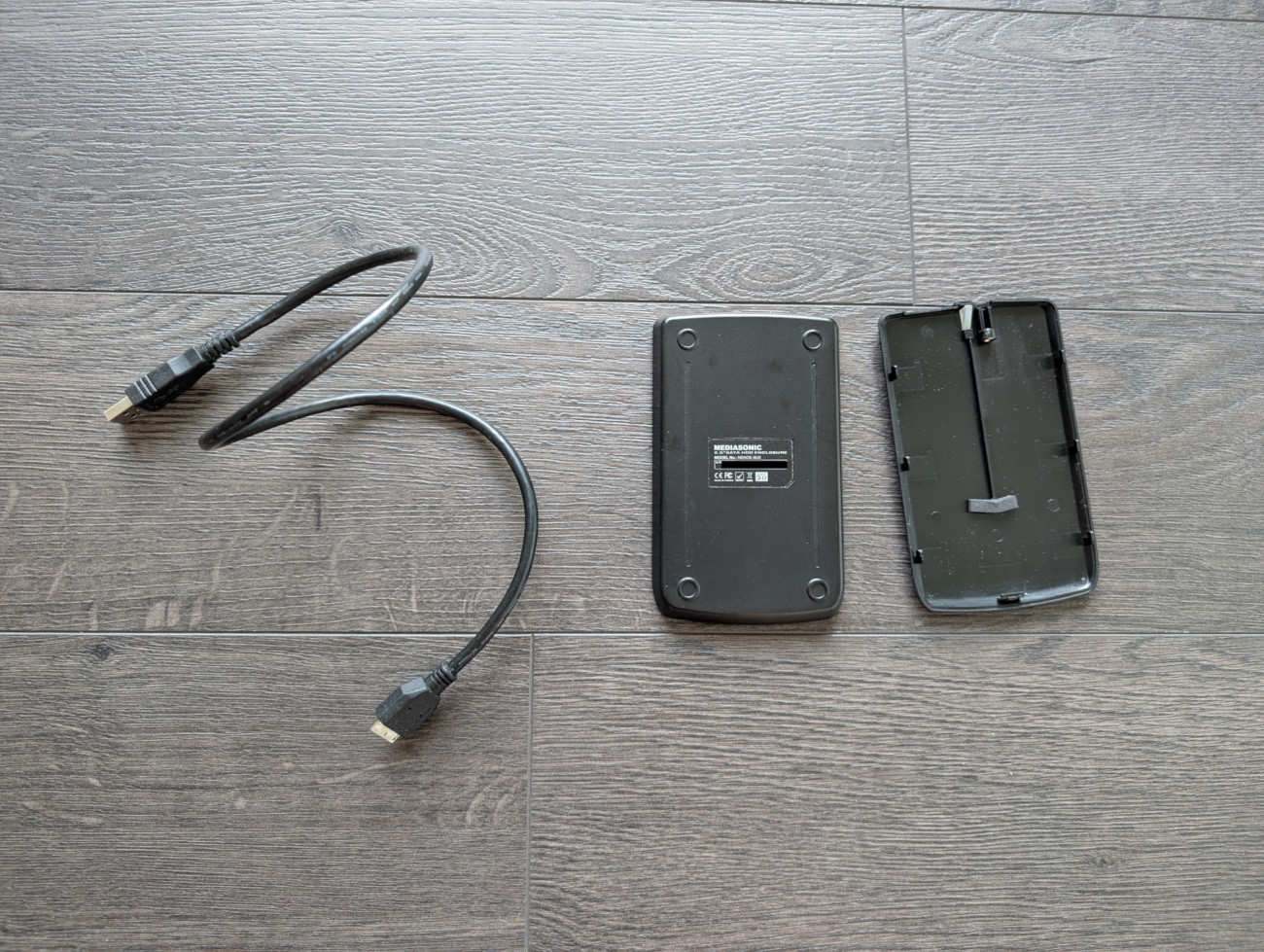 2.5" SATA HDD external enclosure case - photo 2