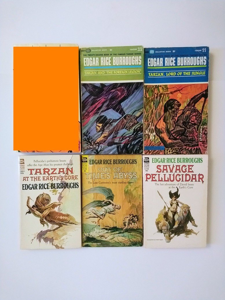 Edgar Rice Burroughs vintage pocketbooks!