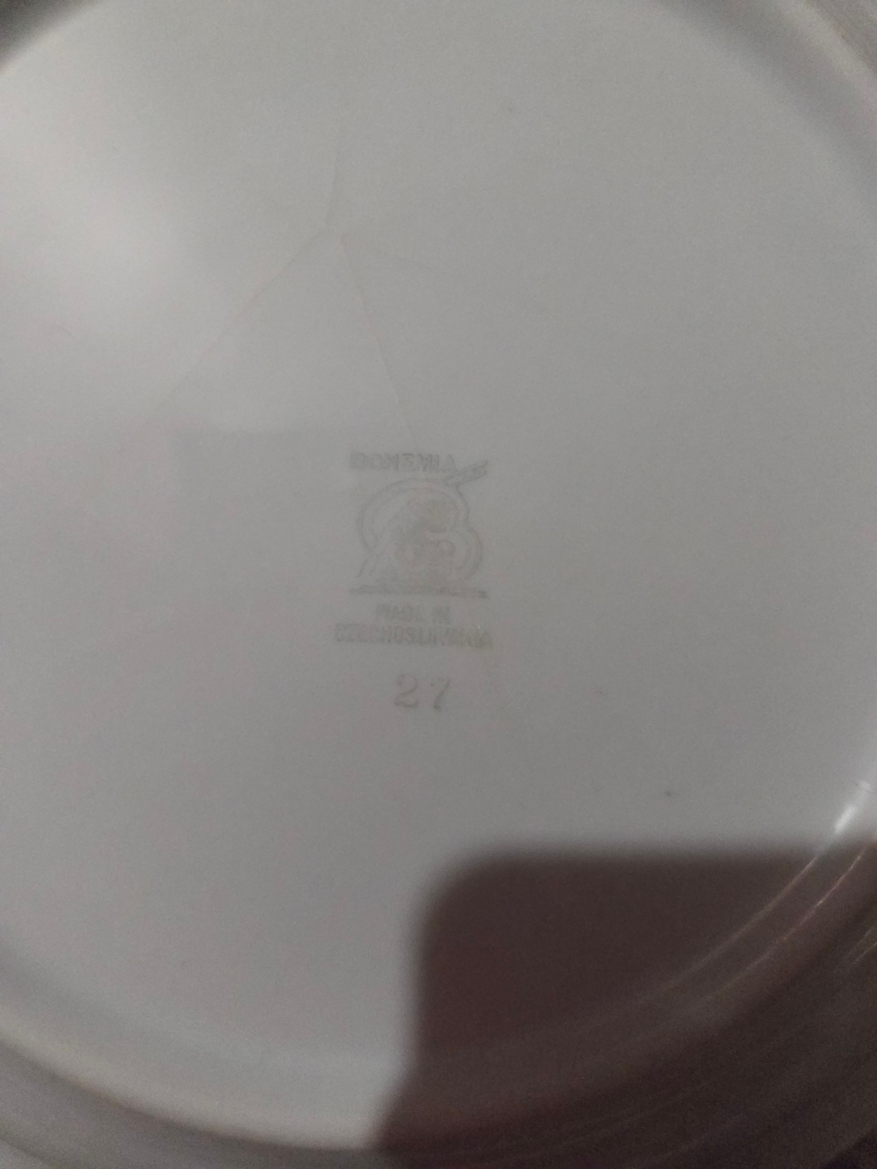 Vintage 7 Pc Bohemia Czechoslovakia Porcelain 8" Serving Bowls - photo 4