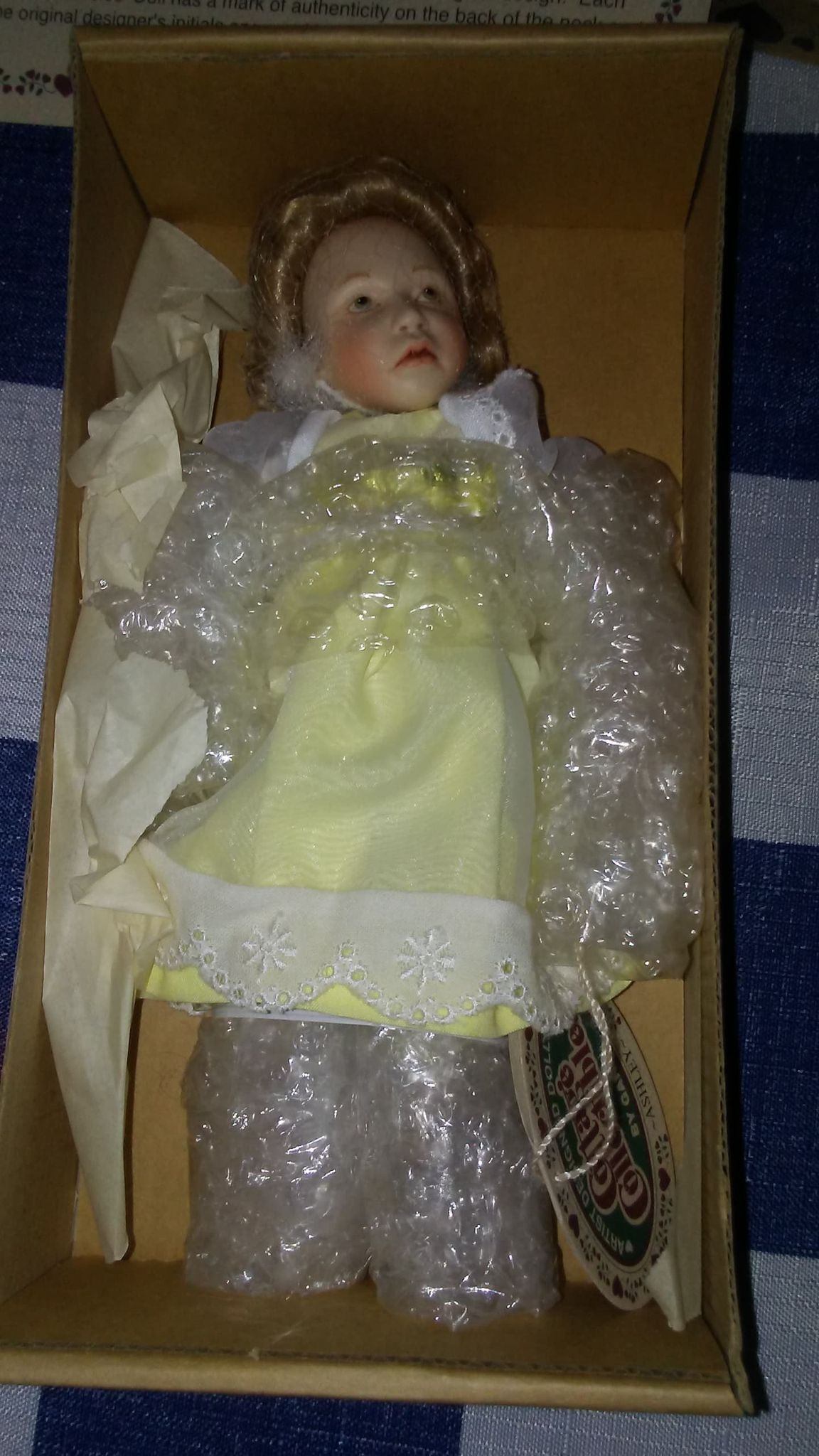 Cottage Collectables Ashley Doll - 8 Inches