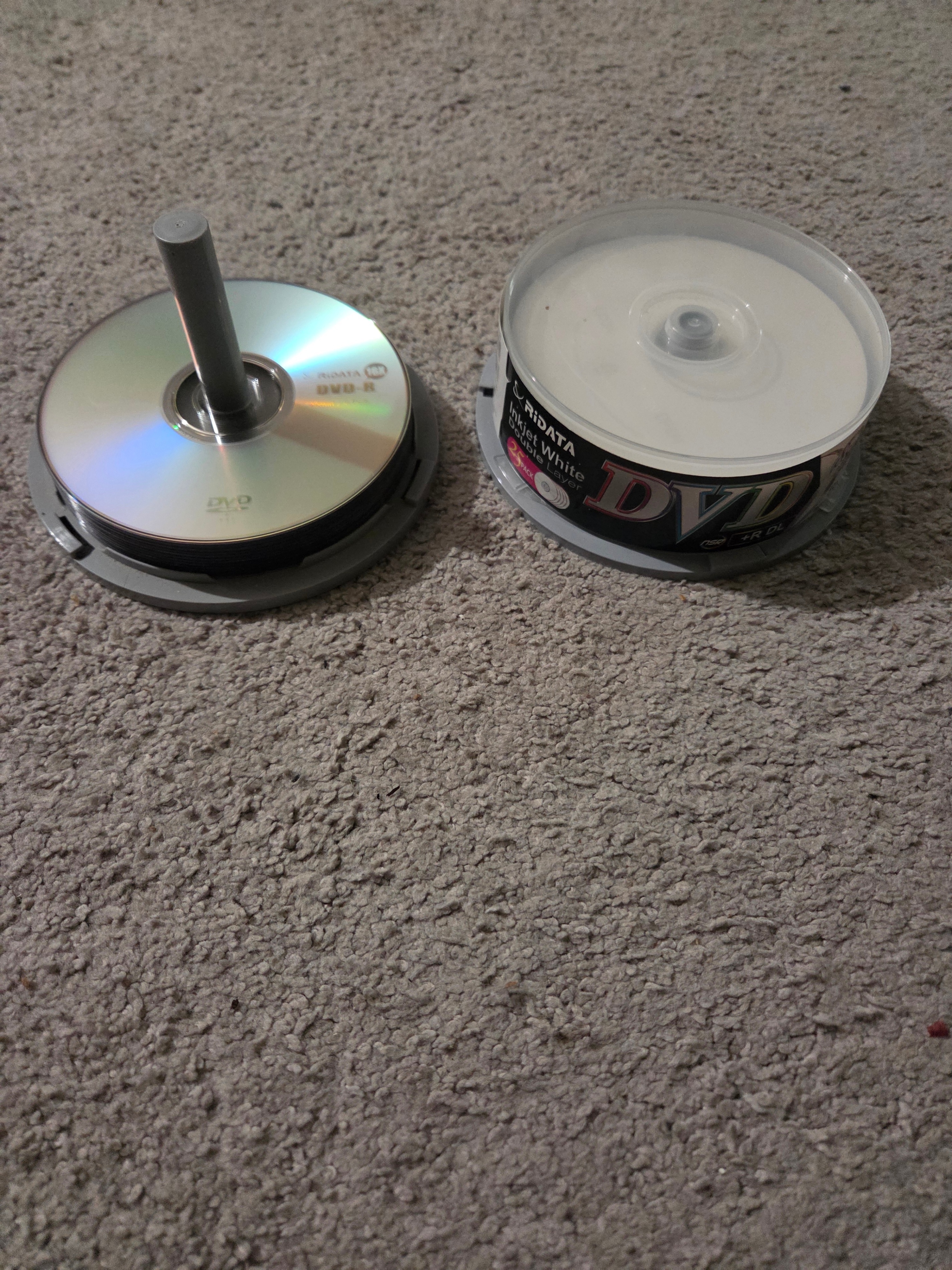 35 New Blank DVDs