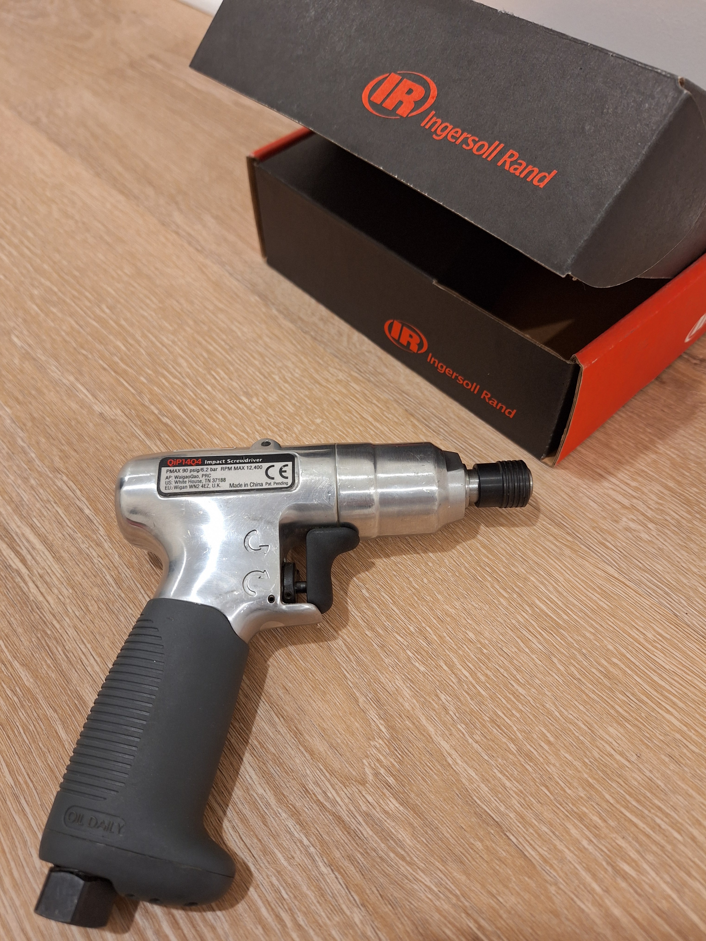 (Retail $500+) Ingersoll Rand QiP14Q4 Air Impact Screwdriver - photo 4