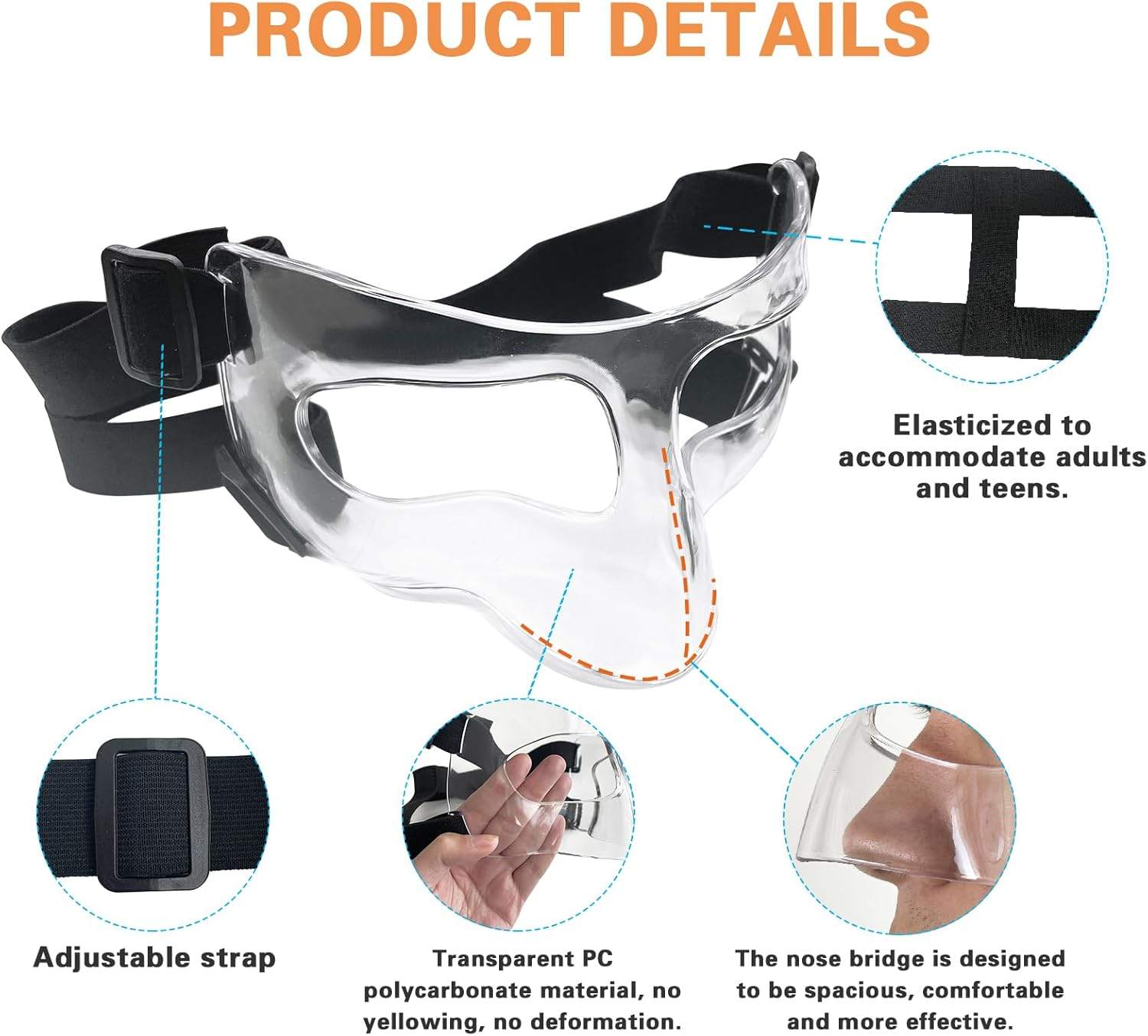 Sports Nose Guard / Face Mask (New) - photo 3