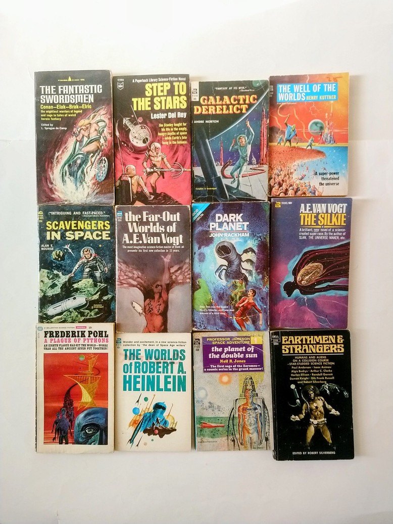 Vintage fantasy & sci-fi pocketbooks!