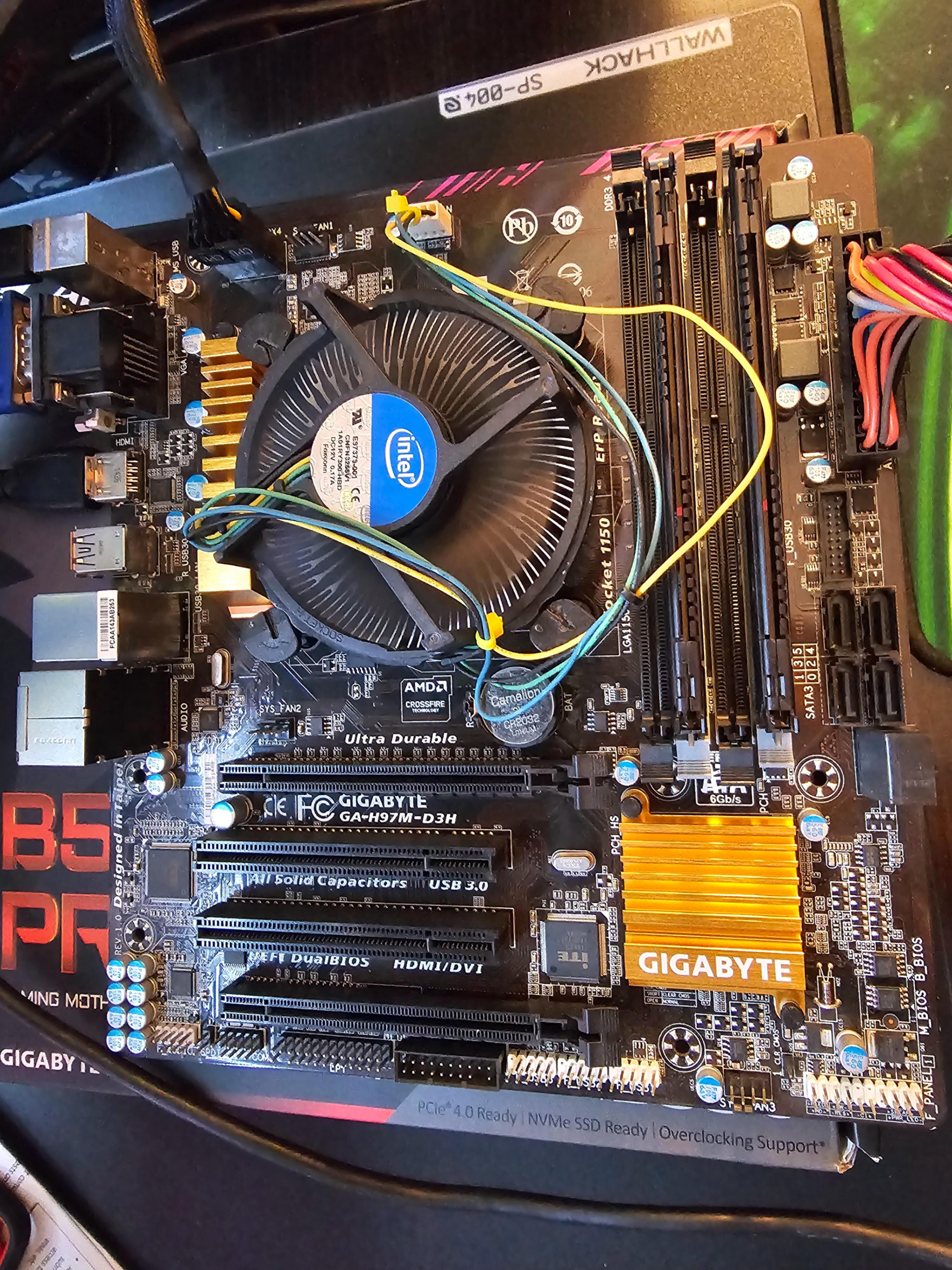 Intel i5 4690k, 8GB RAM H97 MicroATX Combo - photo 2
