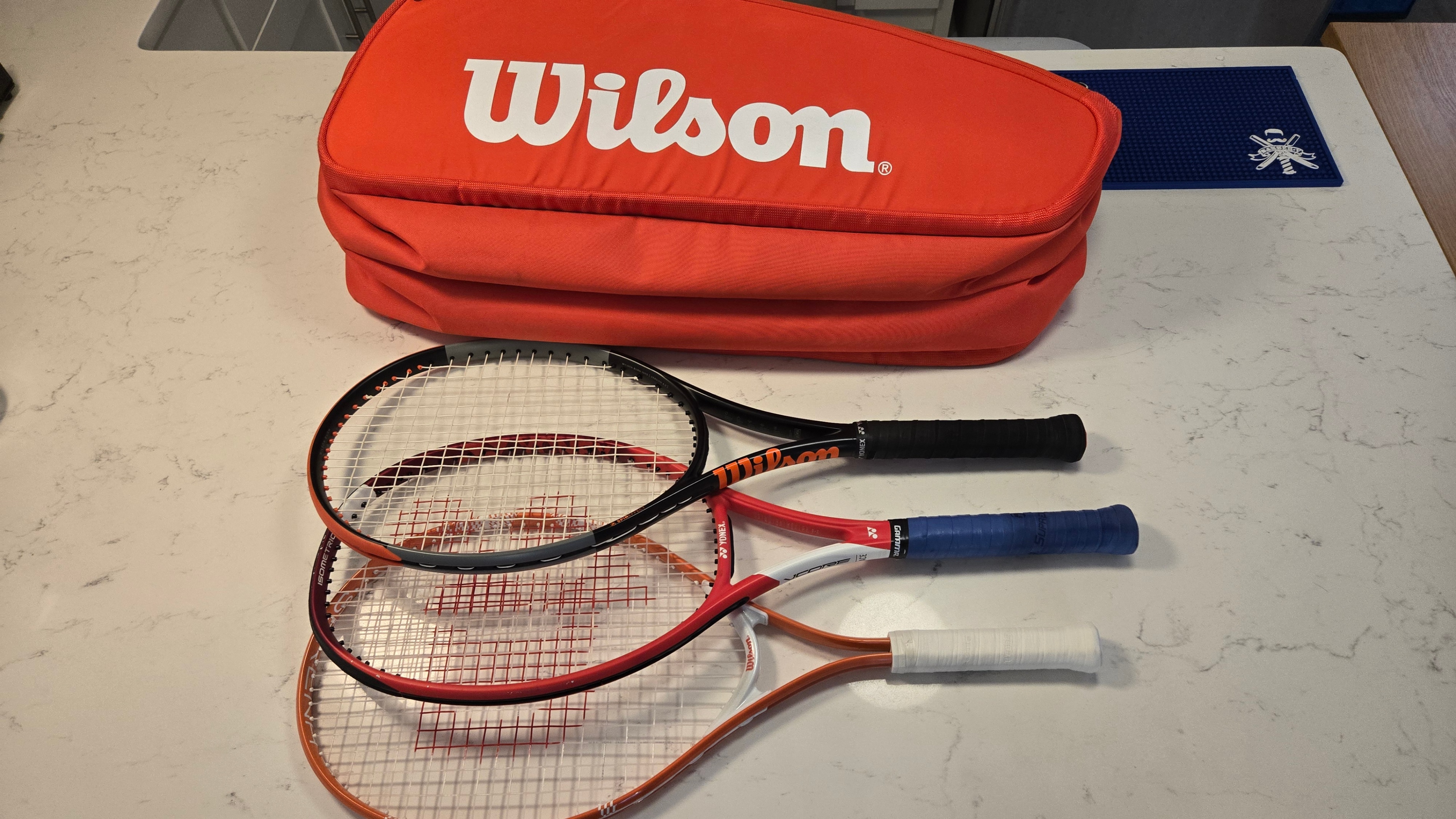 Wilson + Yonex Tennis Bundle | 3 Racquets + Wilson Tennis Bag