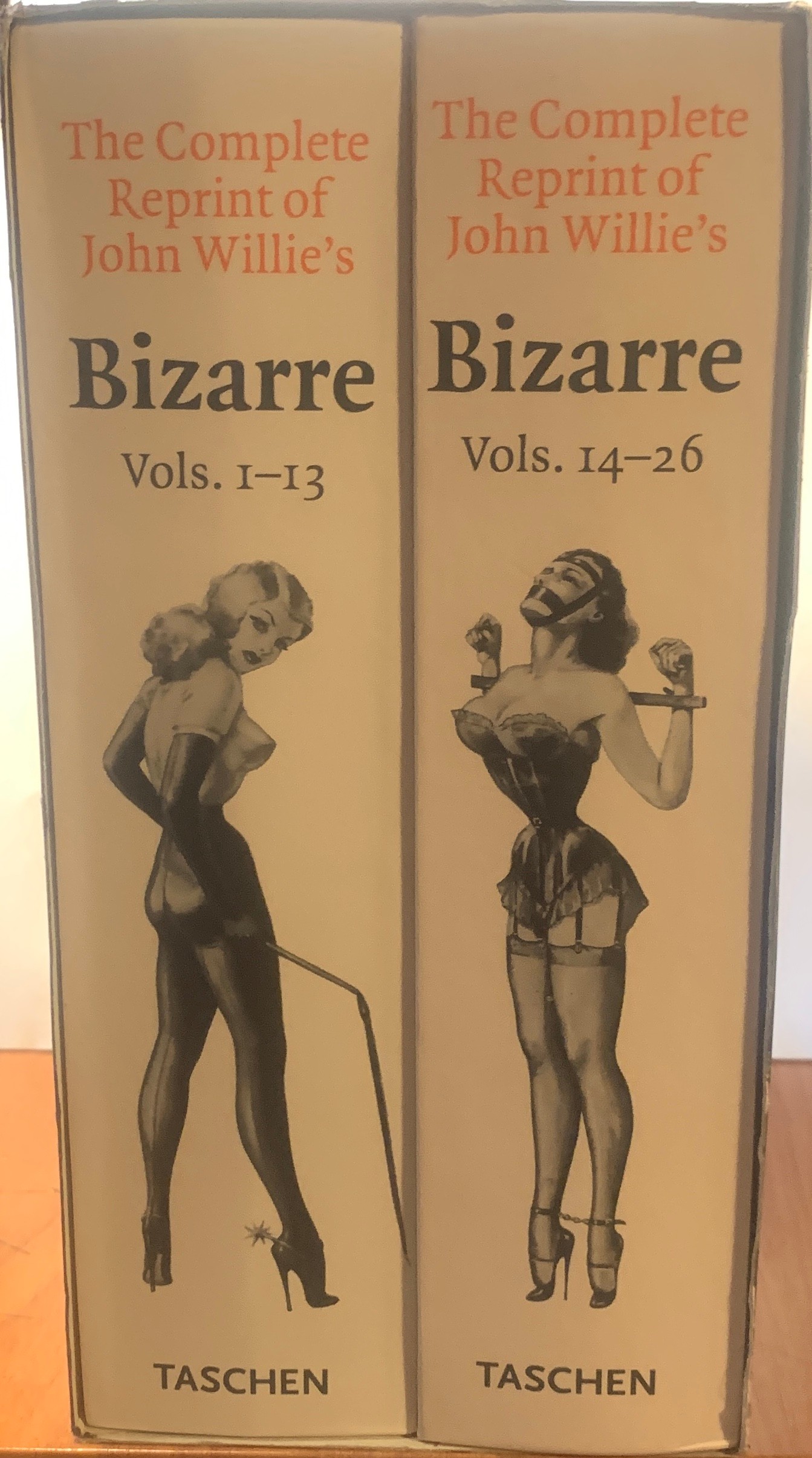 Complete Reprint of John Willie's 'Bizarre' OG Hardcover Set - photo 2