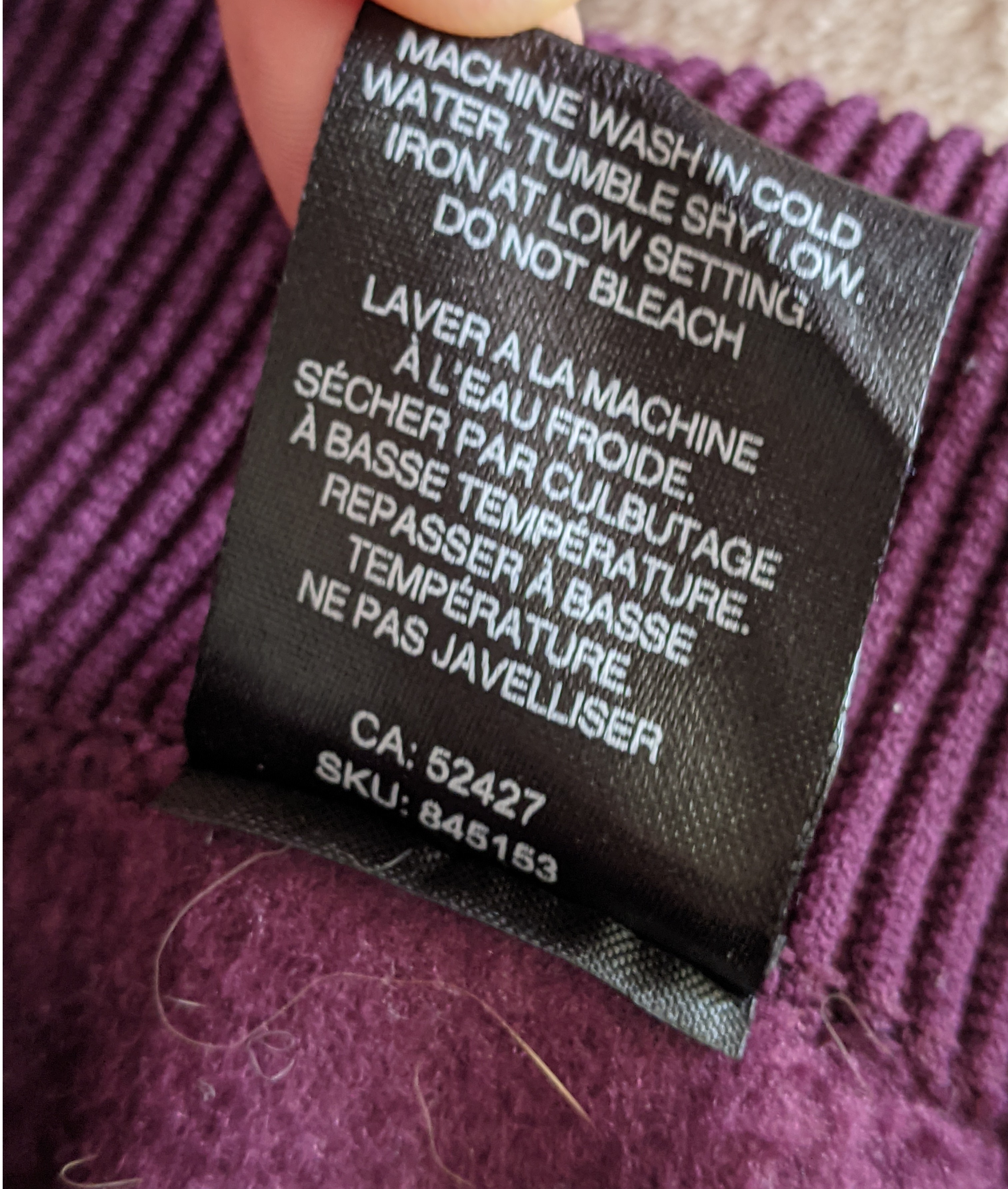 Lily Morgan purple warm leggings - photo 5