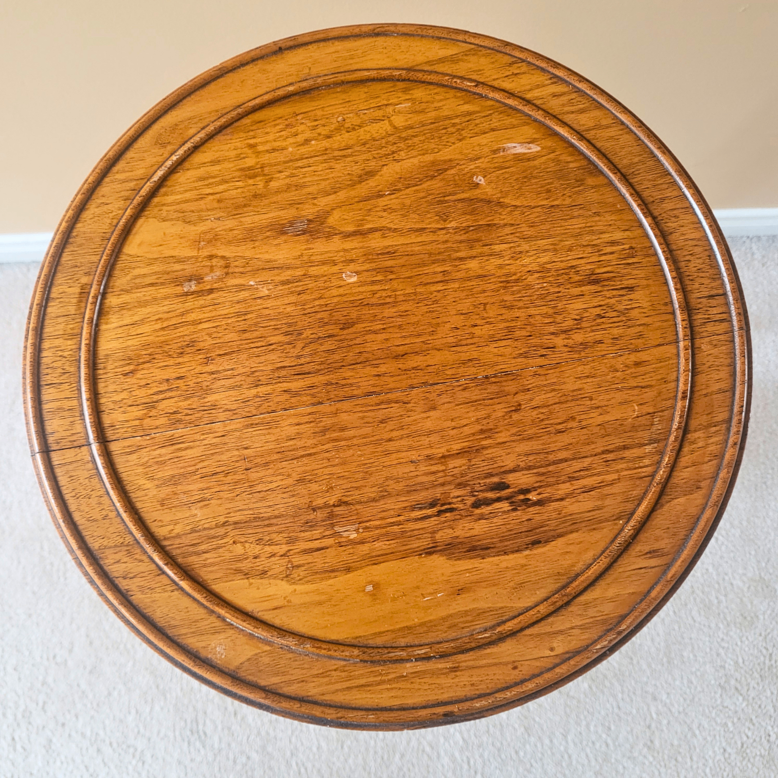 Price DROP - Solid Century Antique Wood Side Table - South Ajax - photo 2